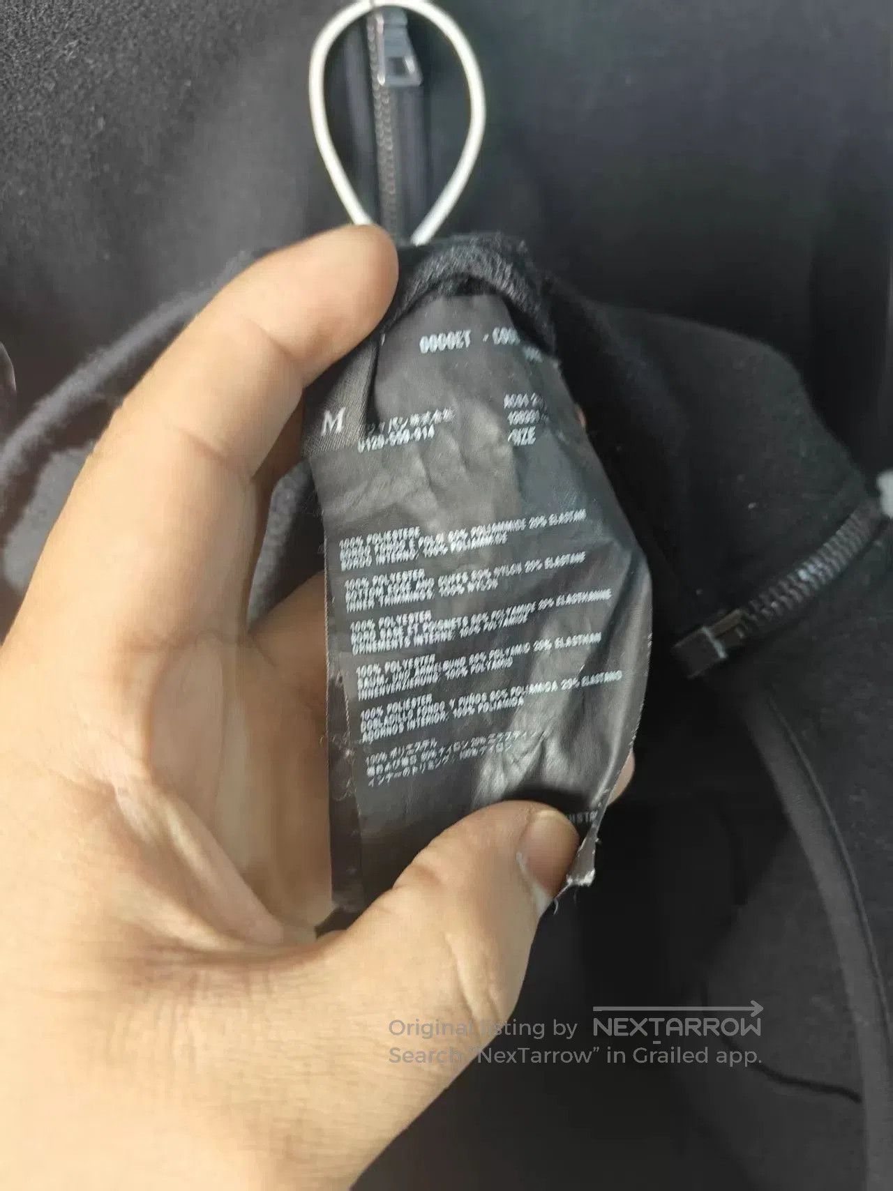 Prada Prada Logo Zip Jacket in Black. Size US M / EU 48-50 / 2 - 3 Thumbnail
