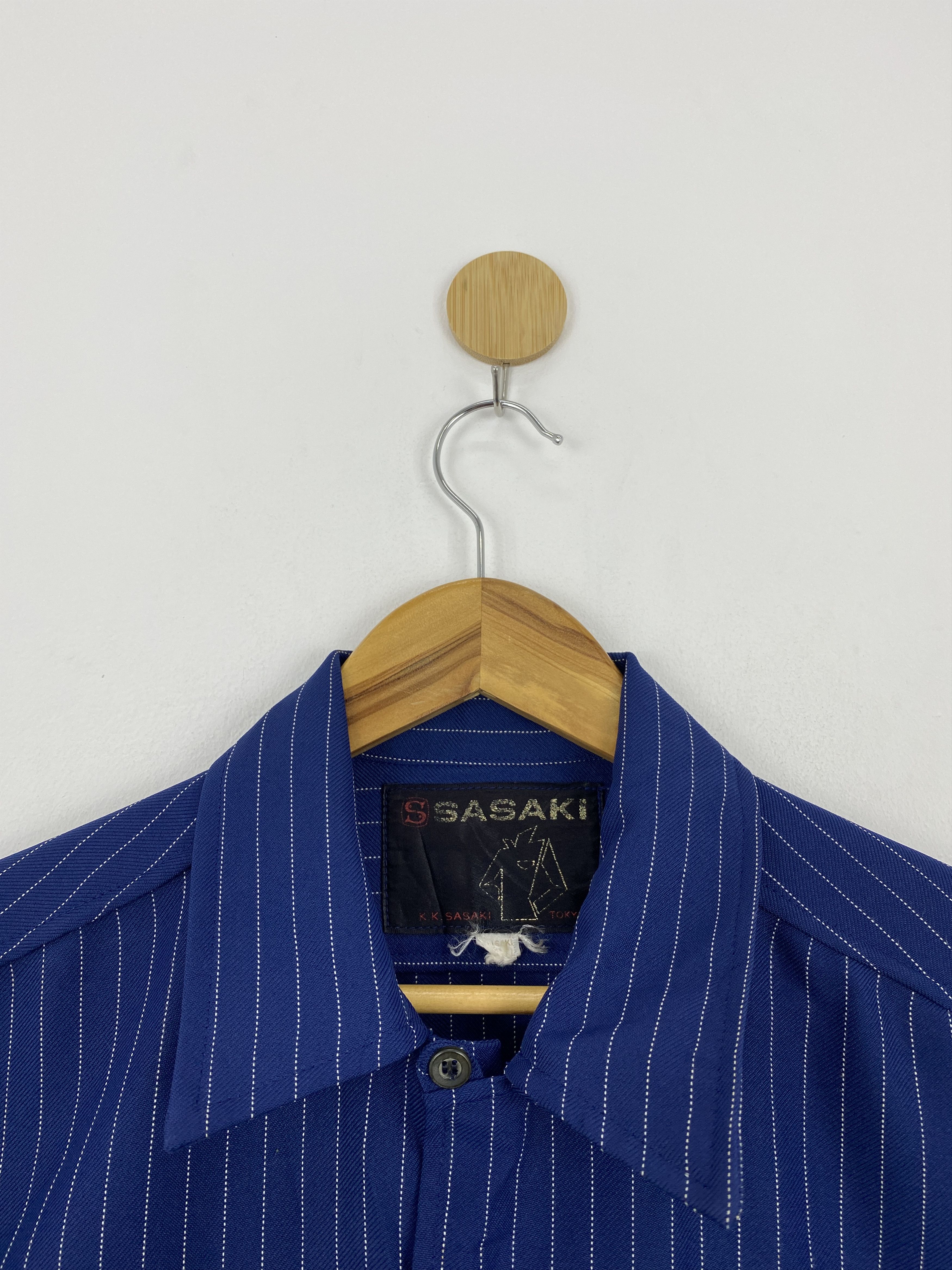 Japanese Brand × The Sak × Vintage Vintage Sasaki Tokyo Hickory Multi Pocket Denim J1769 Size US L / EU 52-54 / 3 - 6 Thumbnail