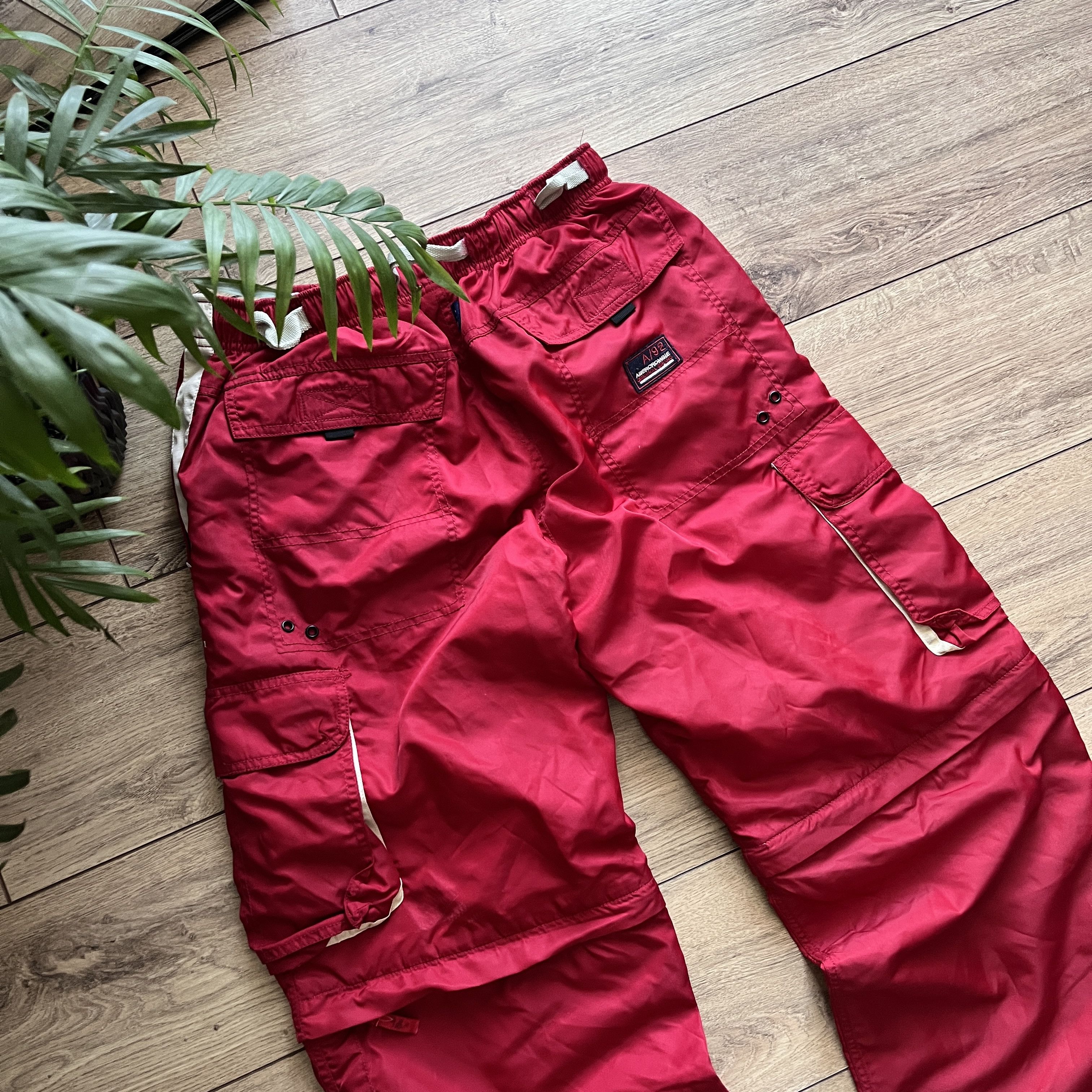 Abercrombie & Fitch Vintage Y2K Abecrombie & Fitch Cargo Transformer Nylon Pants Size US 32 / EU 48 - 5 Thumbnail