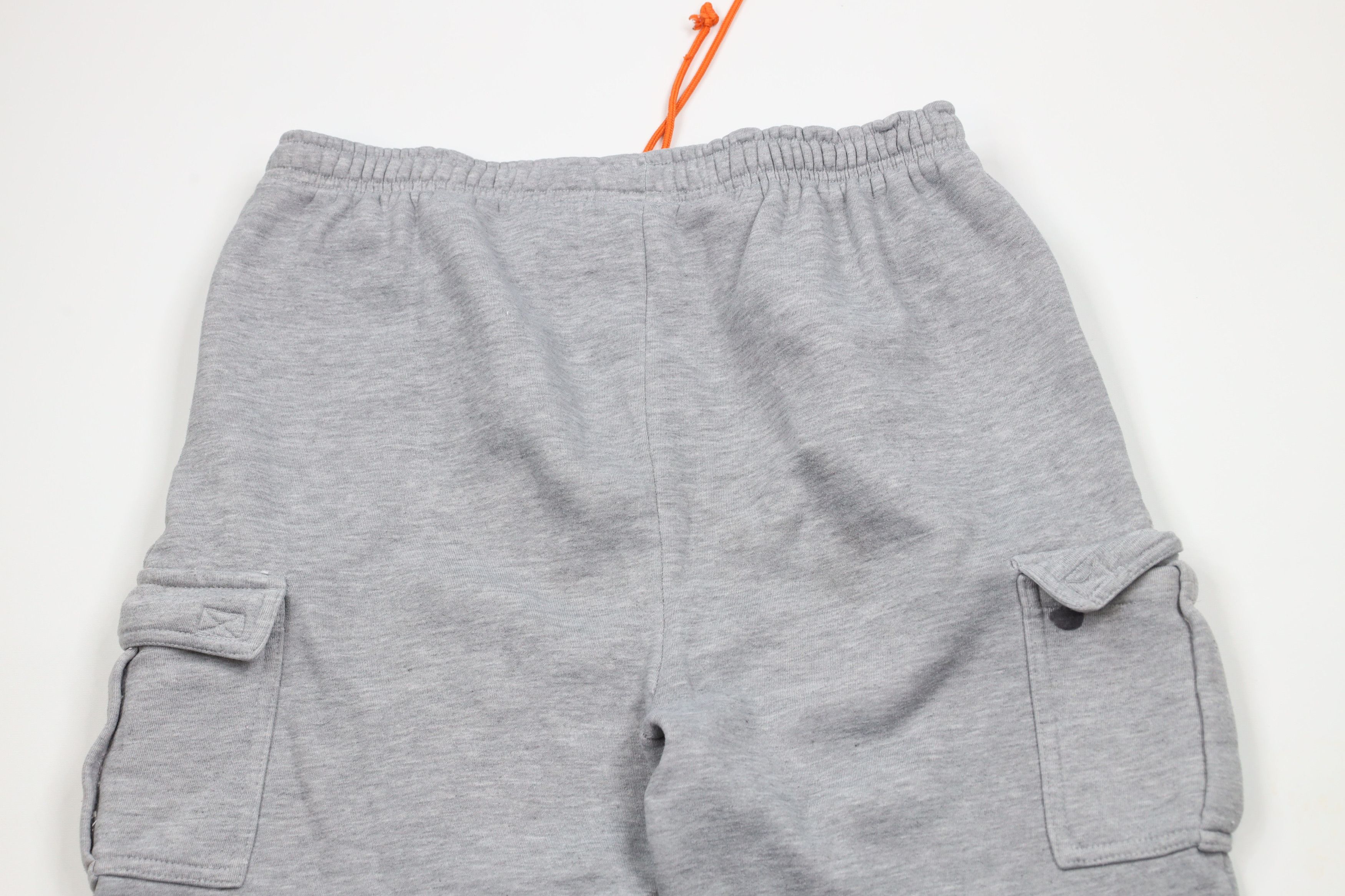 Vintage Vintage 90s Y2K Streetwear Wide Leg Cargo Sweatpants Gray Size US 40 / EU 56 - 13 Thumbnail