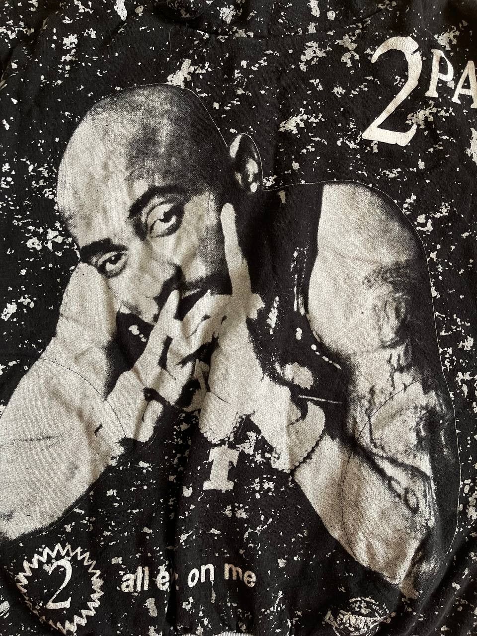 Rap Tees Vintage 2pac hoodie Tupac rap hoodie Size US S / EU 44-46 / 1 - 14 Thumbnail
