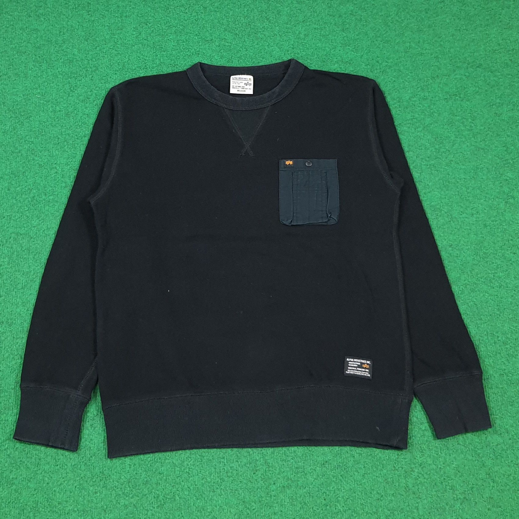 Alpha Industries Vintage Alpha Industries Pocket Custom Logo C289N16 Size US M / EU 48-50 / 2 - 1 Thumbnail
