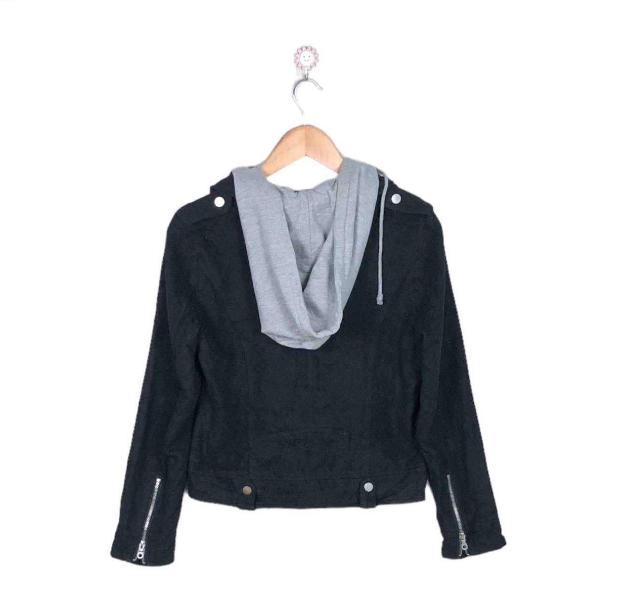 Japanese Brand Avail Avant Garde Double Collar Punk Goth Jacket Size US S / EU 44-46 / 1 - 2 Thumbnail