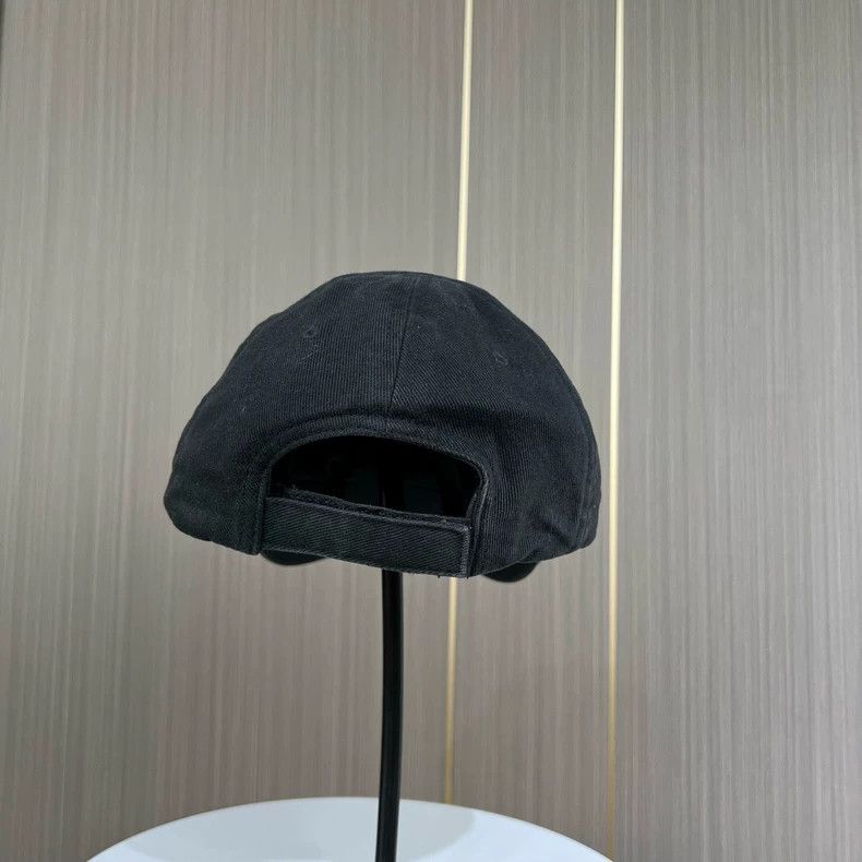 Balenciaga Balenciaga Washed embroidered monogram baseball cap 2502-Ne Size ONE SIZE - 3 Thumbnail