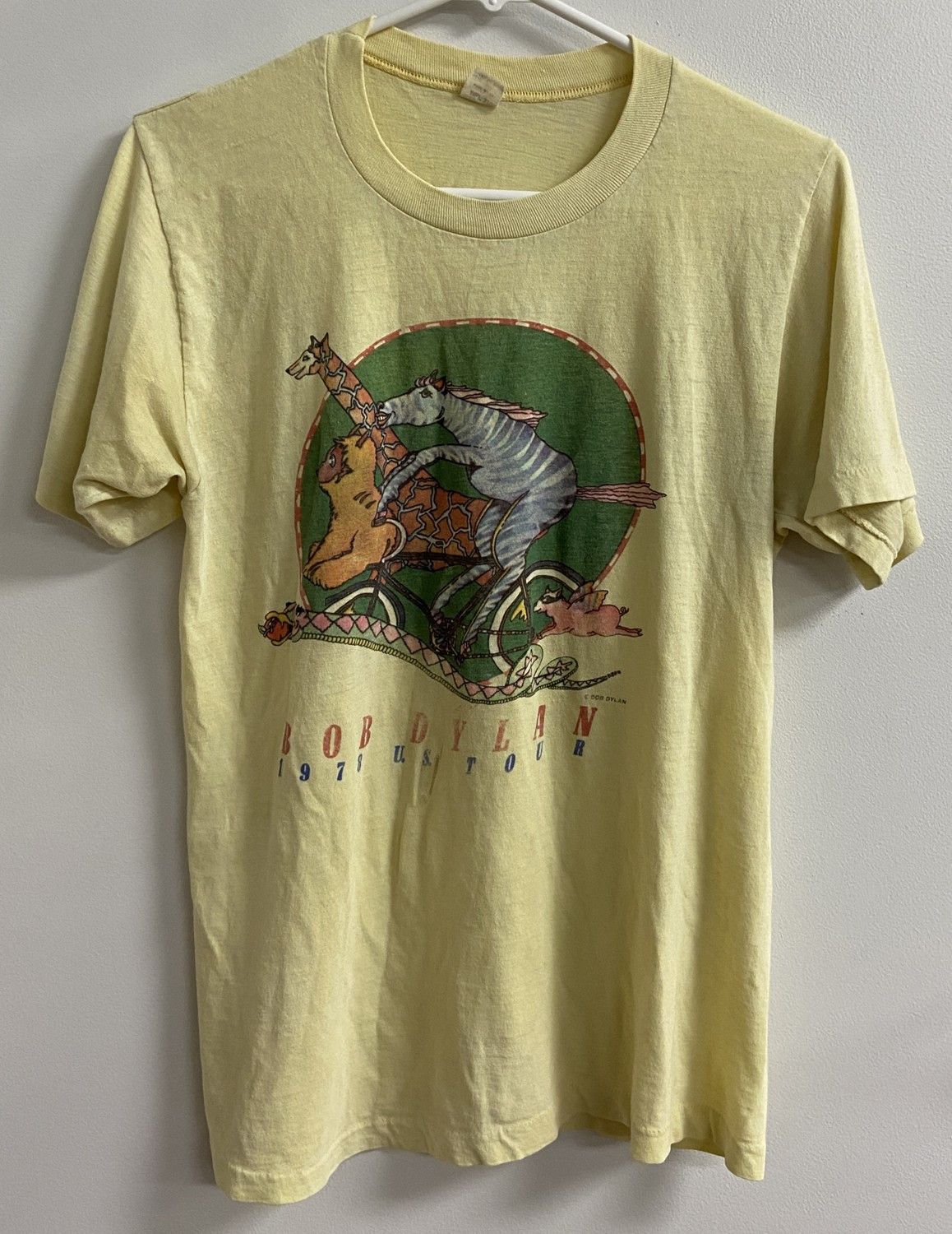 Band Tees BOB DYLAN 1978 U.S. Tour Concert T-Shirt Size US L / EU 52-54 / 3 - 1 Thumbnail