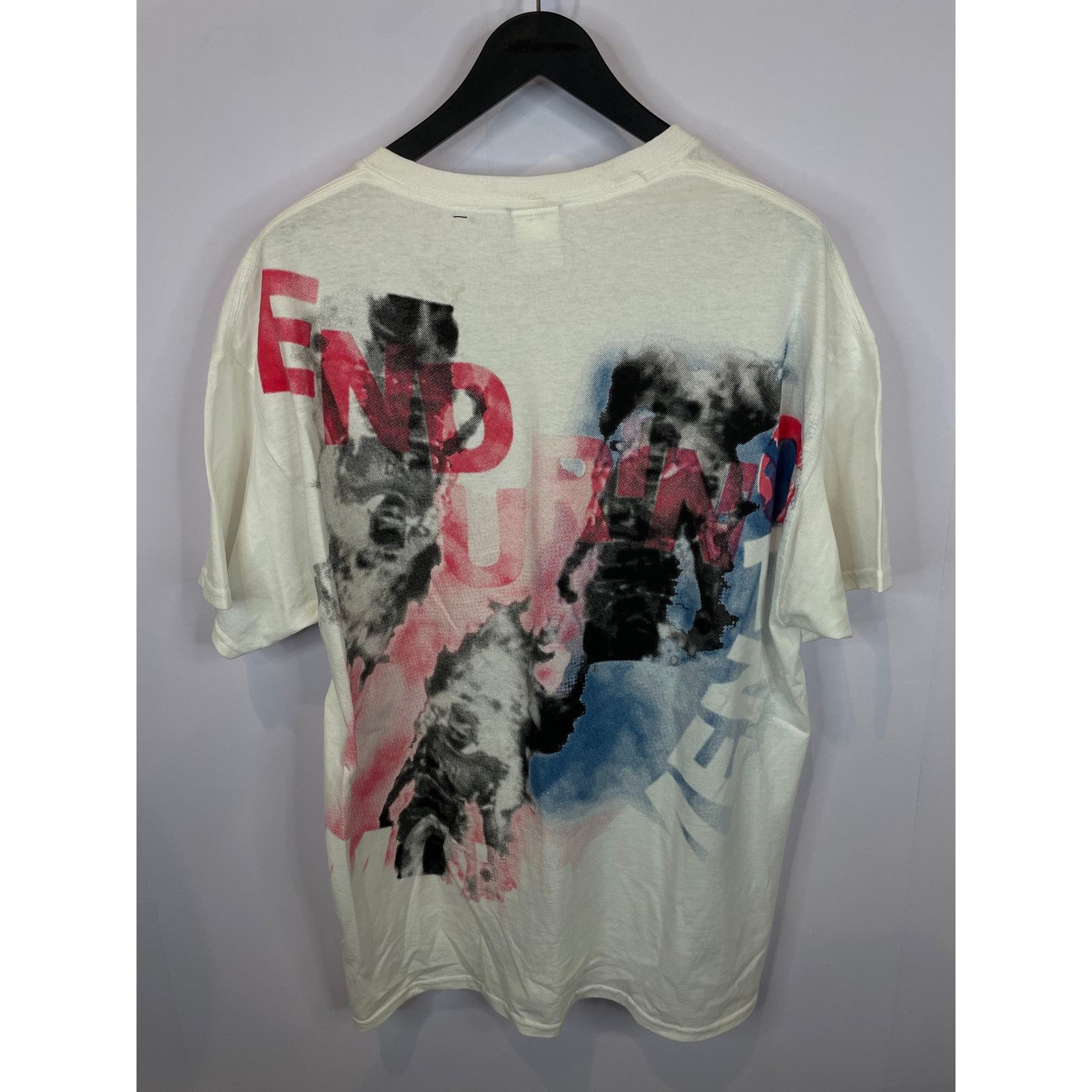 Saint Michael Saint Michael Cali Thornhill Tee White (Neck Stain) Used L Size US L / EU 52-54 / 3 - 2 Thumbnail