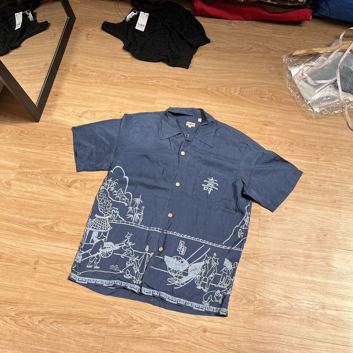 Sun Surf Aloha Wear SUN SURF Japan Toyo Enterprises 100% Silk Size US L / EU 52-54 / 3 - 7 Thumbnail