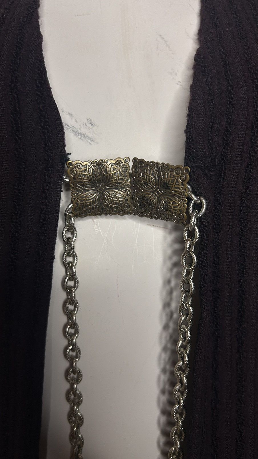Vintage Avant Garde Long Vest Size S / US 4 / IT 40 - 4 Thumbnail