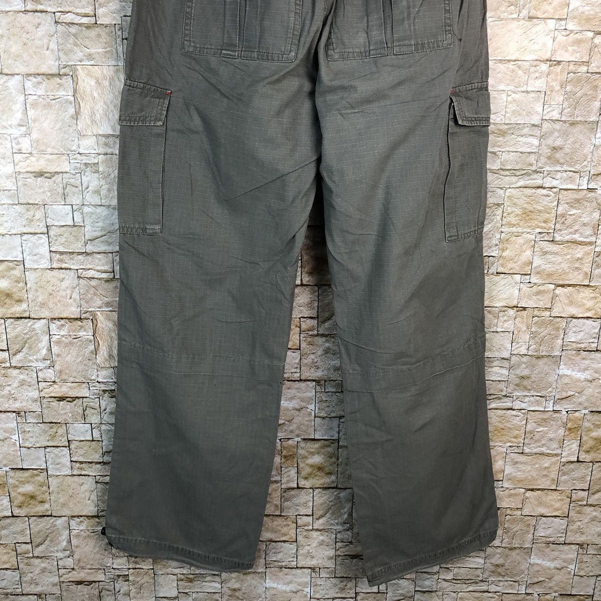 Japanese Brand Freude Grey utility tactical Cargo Multipocket Pants #A651 Size US 30 / EU 46 - 18 Thumbnail
