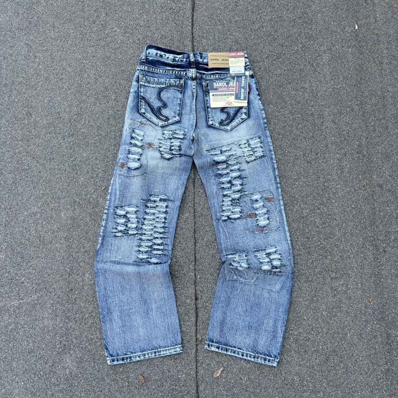Japanese Brand × Vintage Archival jeans Size US 27 - 3 Thumbnail