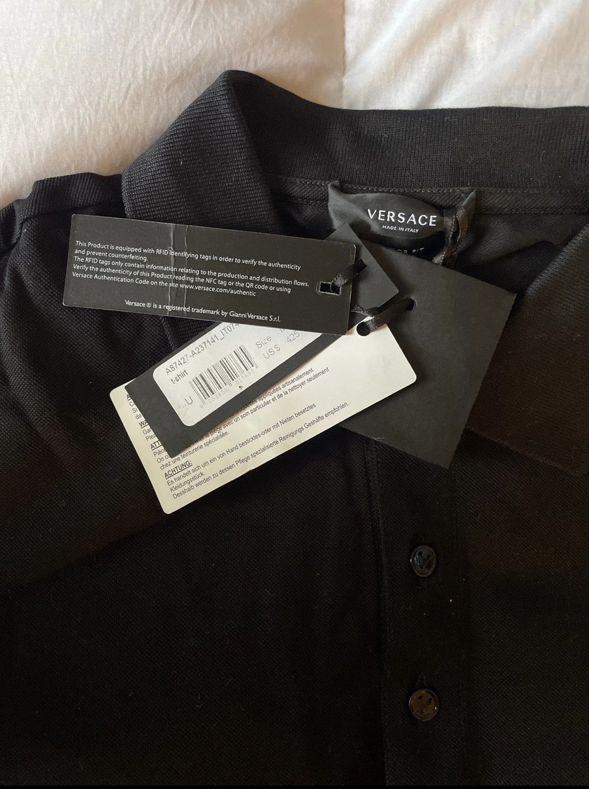 Versace New Versace Medusa Polo Shirt Size US M / EU 48-50 / 2 - 3 Thumbnail