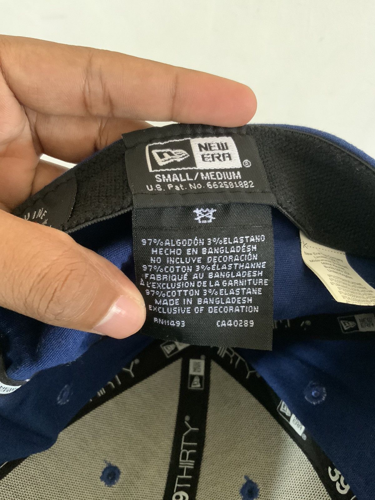 Japanese Brand New Era 39 Thirty Small-Medium LA Blue fade fitted hat Size ONE SIZE - 12 Thumbnail