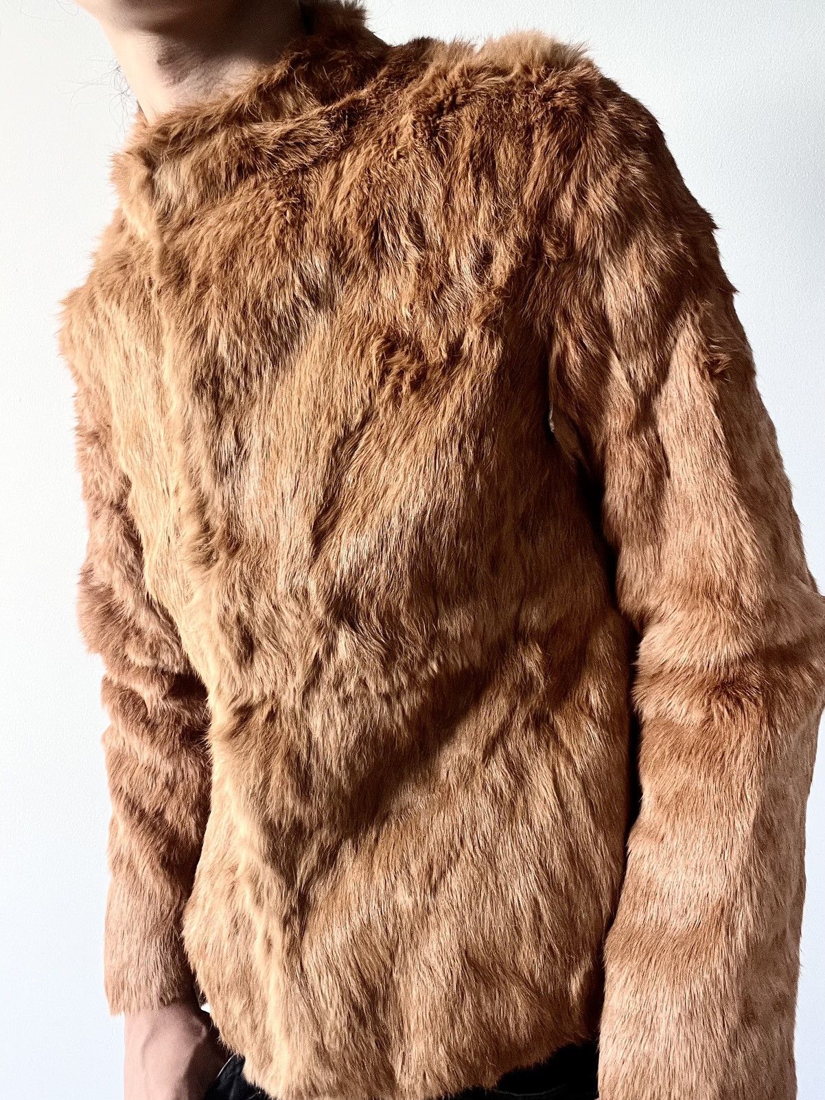 If Six Was Nine Japanese Brand Avant-Garde Real Fur Jacket Size US M / EU 48-50 / 2 - 6 Thumbnail