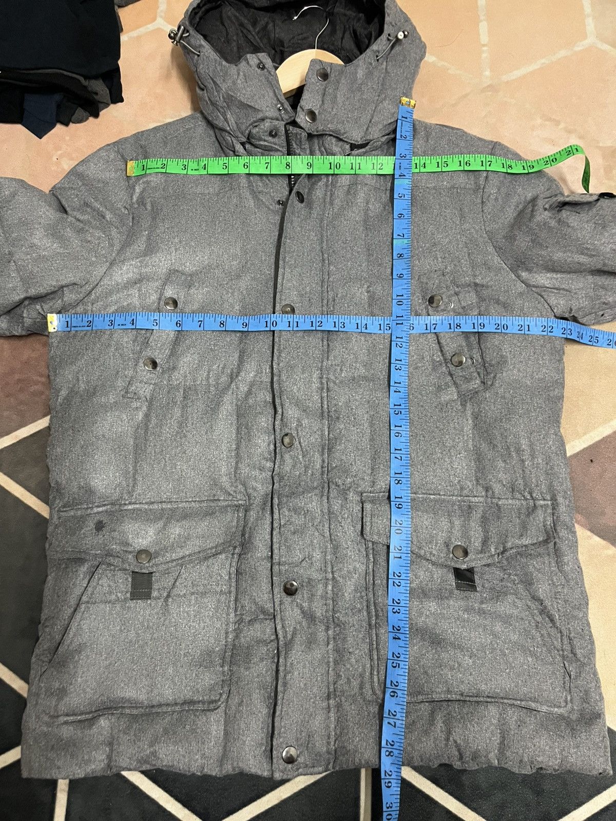 Tornado Mart 💥D’Homme A Homme Premium Down Jackets Multipockets Size US L / EU 52-54 / 3 - 14 Thumbnail