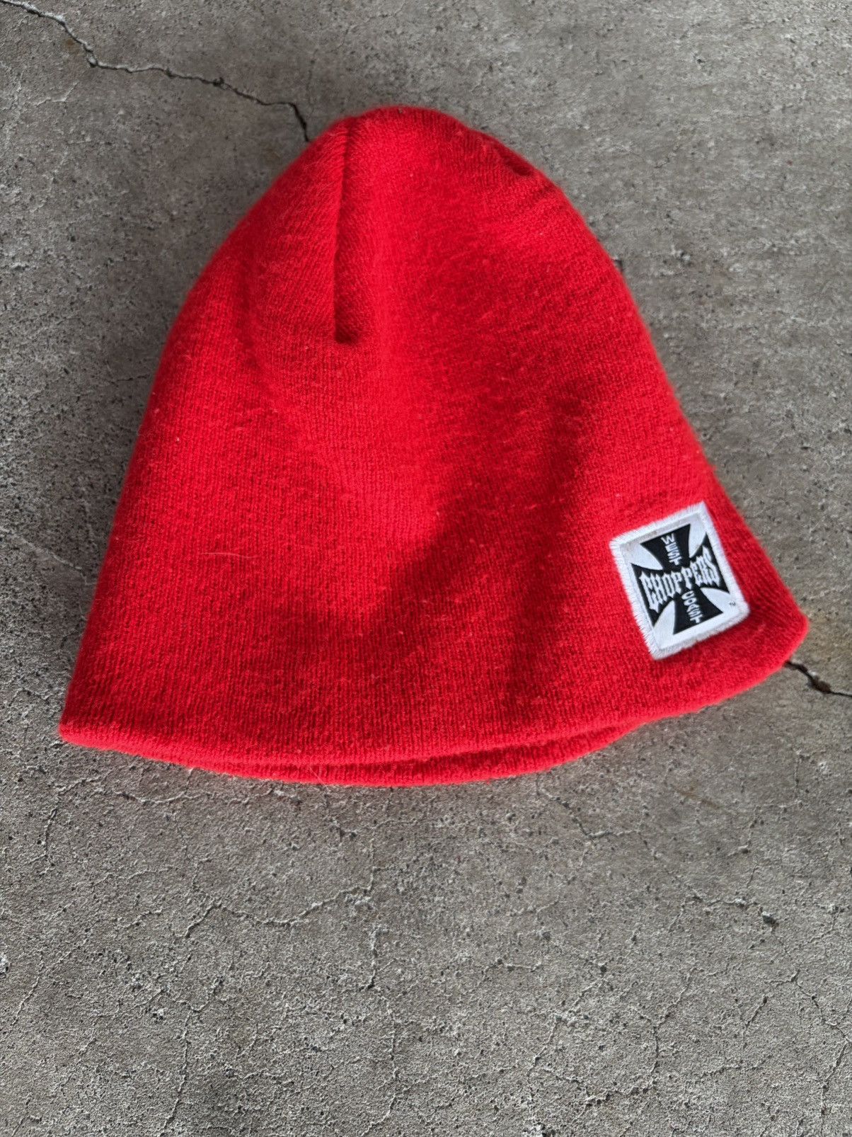West Coast Choppers Vintage West Coast Choppers Beanie Size ONE SIZE - 2 Thumbnail