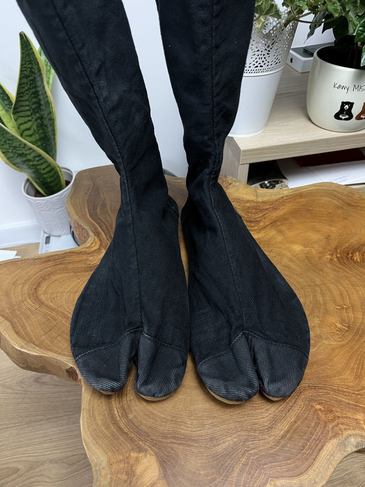 Japanese Brand Archive Marugo Matsuri Jog Tabi Sneaker Canvas Tabis Boot Size US 11 / EU 44 - 2 Thumbnail