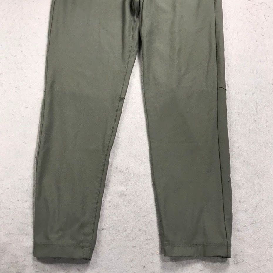 Cuts Cuts Green Gray Slim Fit Jogger Pants Mens XL - Tapered Chino Casual Sport - 28in Inseam - Brand Cuts Size US 36 / EU 52 - 3 Thumbnail