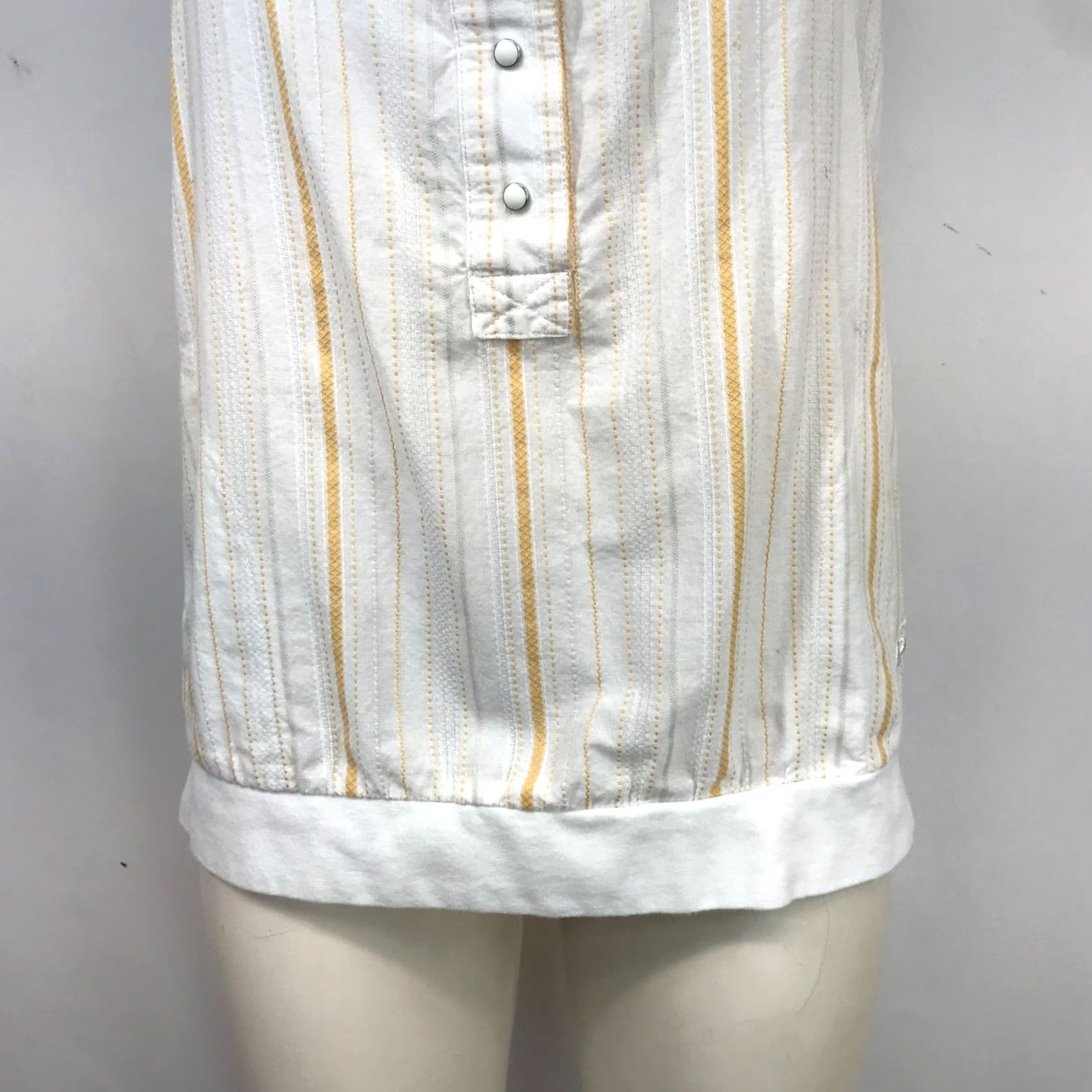 Nike Nike 6.0 Summer Top Womens L Halter Snap Front Cotton Y2K 90's Size L / US 10 / IT 46 - 3 Thumbnail