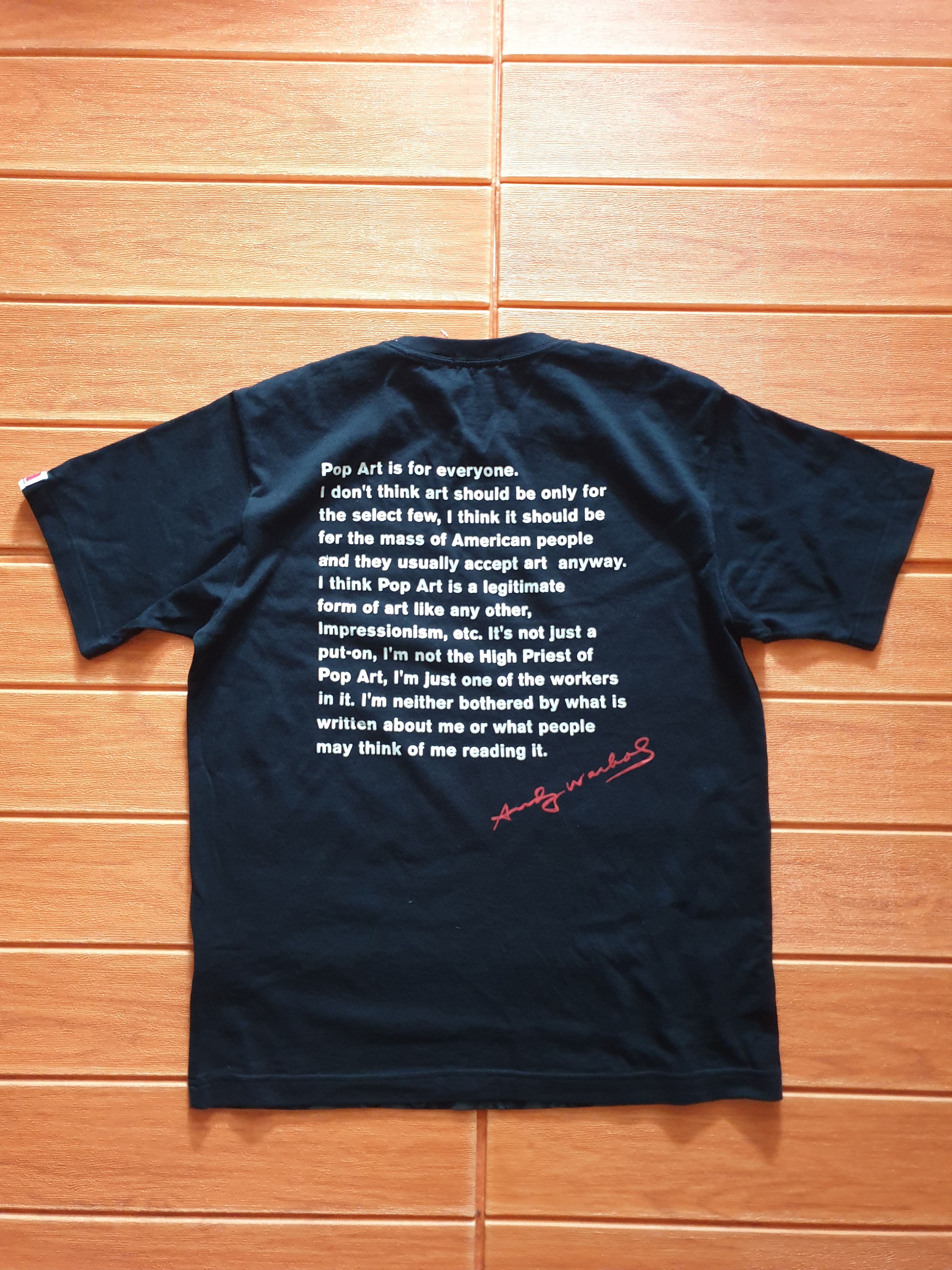 Andy Warhol × Japanese Brand 💥Andy warhol x manroe x uniqlo shirt Size US L / EU 52-54 / 3 - 8 Thumbnail