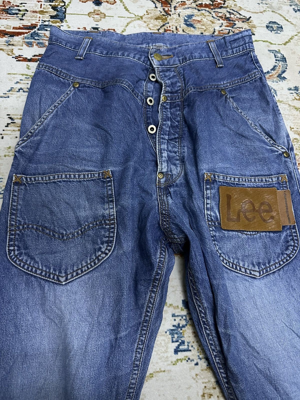 Lee × mercibeaucoup Lee mercibeaucoup jeans Size US 32 / EU 48 - 4 Thumbnail