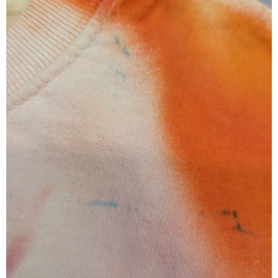 Shorty's Skateboards × Vintage Vintage Shorty's Skateboards Orange Flame tie dye t-shirt Size US S / EU 44-46 / 1 - 7 Thumbnail
