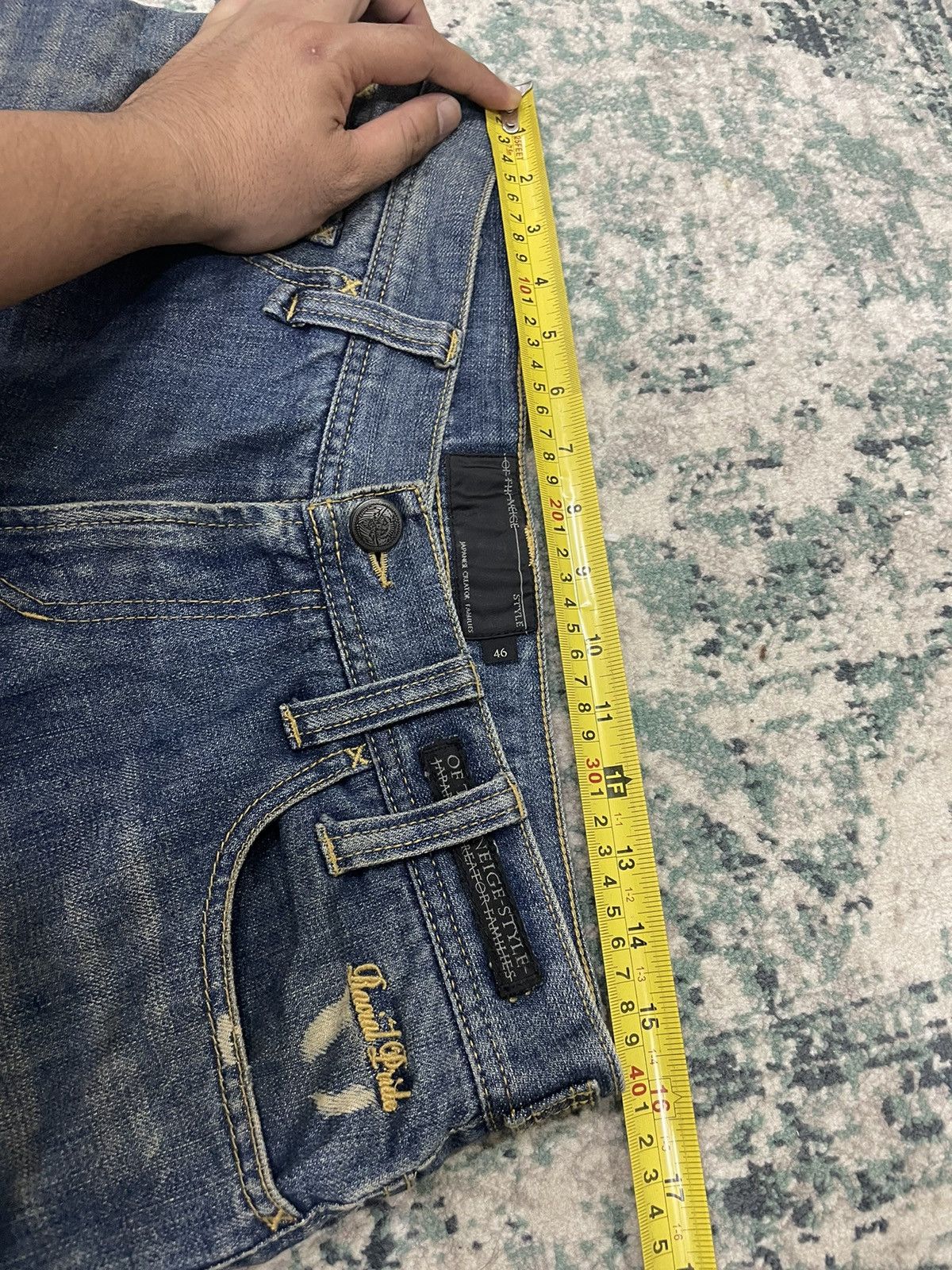 Other Of The Neige Style Distressed Flare Denim Jeans Size US 32 / EU 48 - 24 Thumbnail