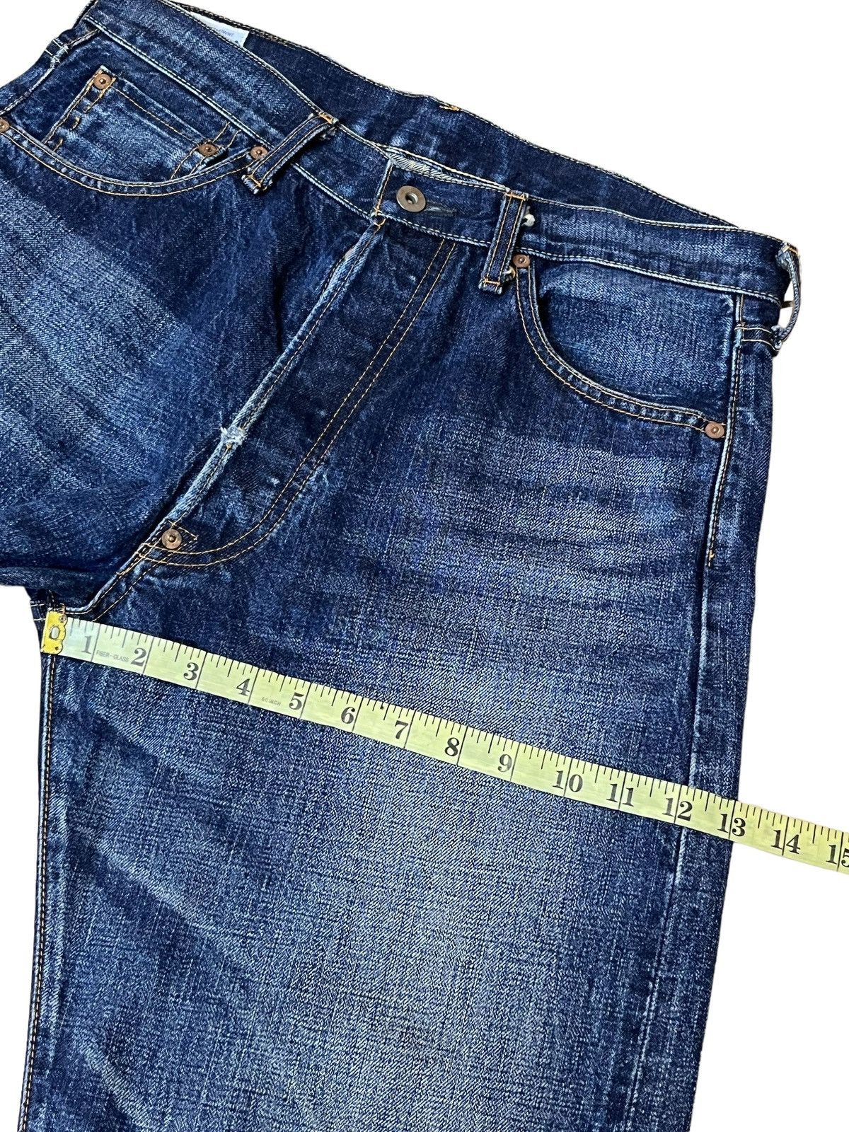 EIGHT-G JAPANESE DENIM EIGHT-G “8G” SANFORIZED SELVEDGE JEANS Size US 33 - 10 Thumbnail