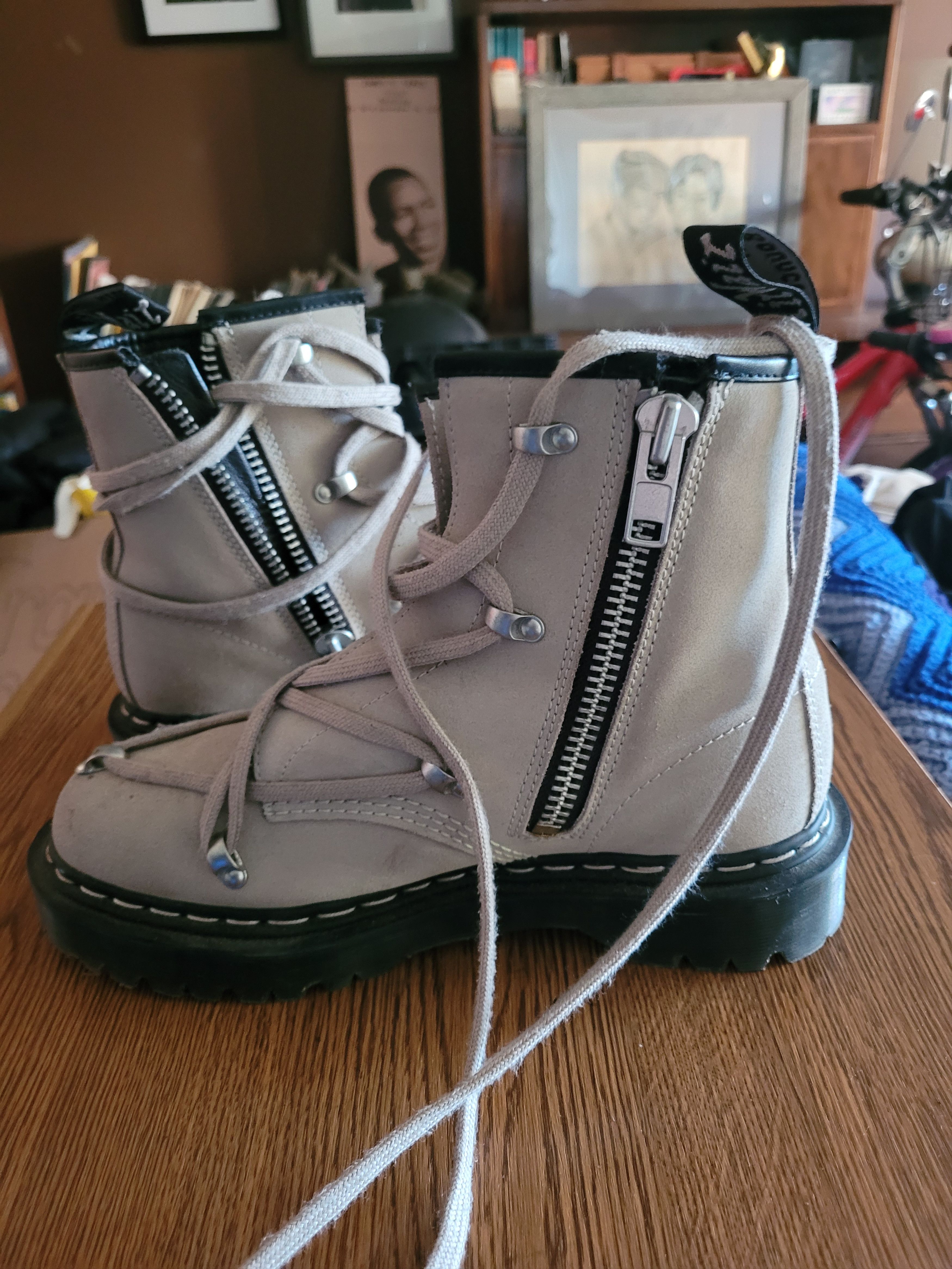 Rick Owens Rick Owens x Doc Martens 1460 Bex Size US 9 / EU 42 - 6 Thumbnail