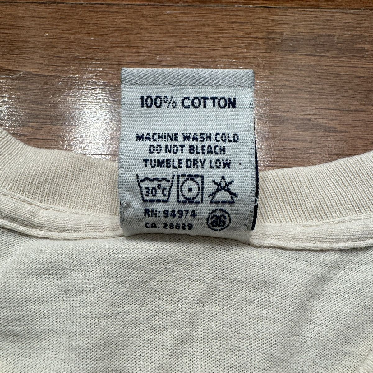Stussy Vintage Stussy No 4 Monogram Tshirt Size:M Size US M / EU 48-50 / 2 - 5 Thumbnail
