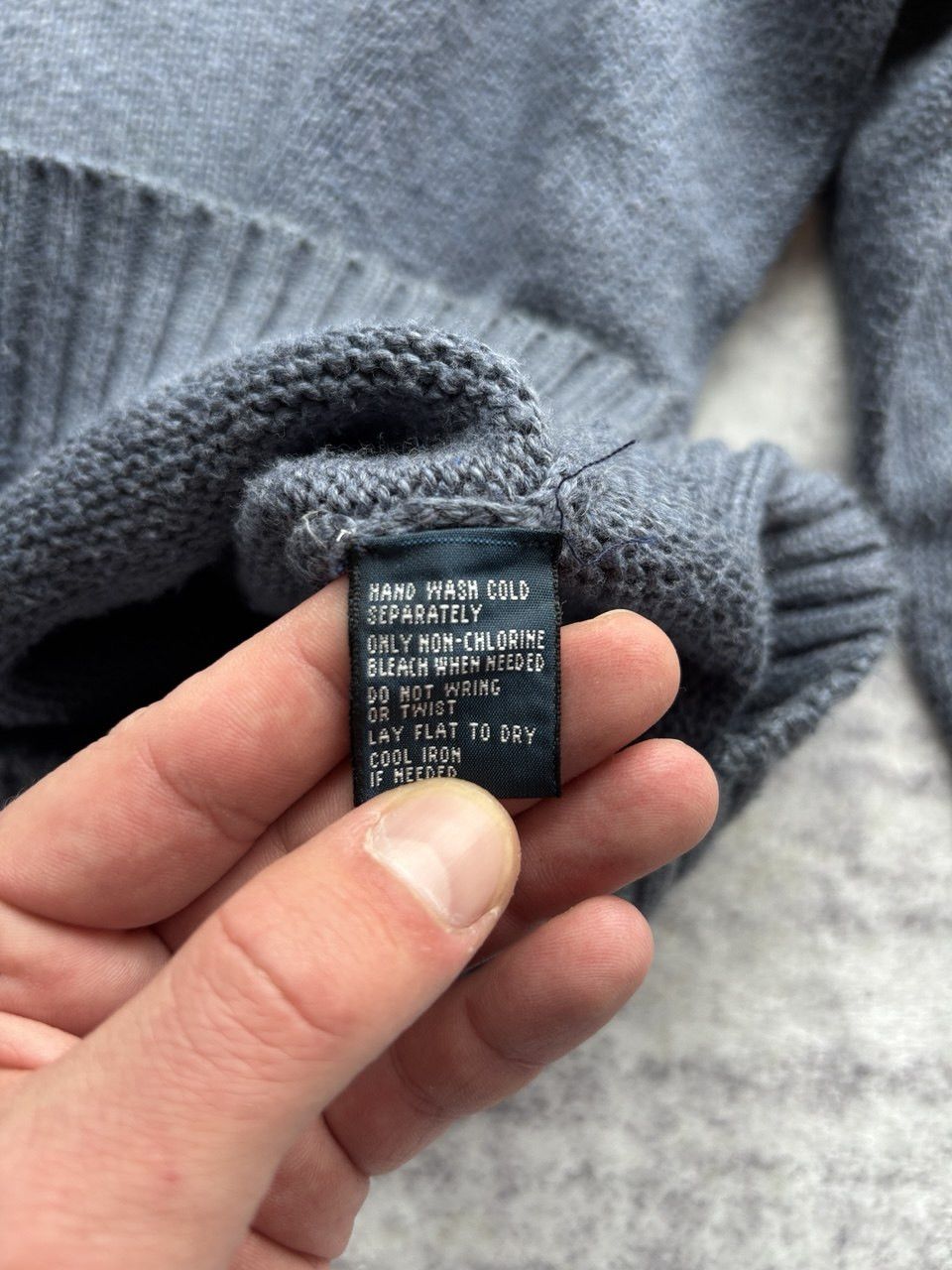 Polo Ralph Lauren Vintage Polo Ralph Lauren 100% cotton Sweater Size US L / EU 52-54 / 3 - 3 Thumbnail