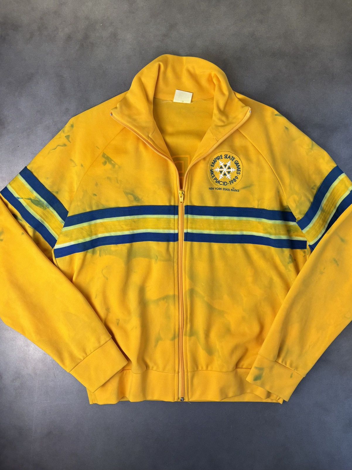 Adidas × Fred Perry × Vintage 1980s Track Jacket Vintage Broderick Empire State Games Size US S / EU 44-46 / 1 - 2 Thumbnail