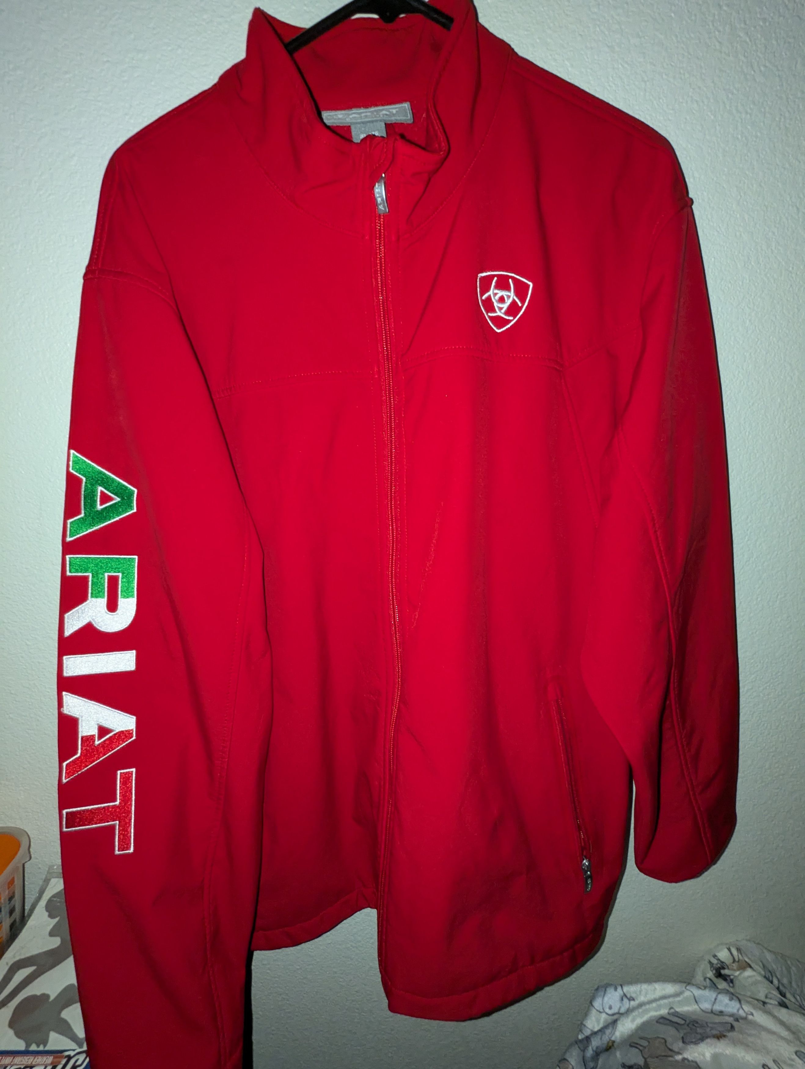 Ariat × Carhartt Red Ariat Mexico Team Jacket size XL men's Size US XL / EU 56 / 4 - 4 Thumbnail