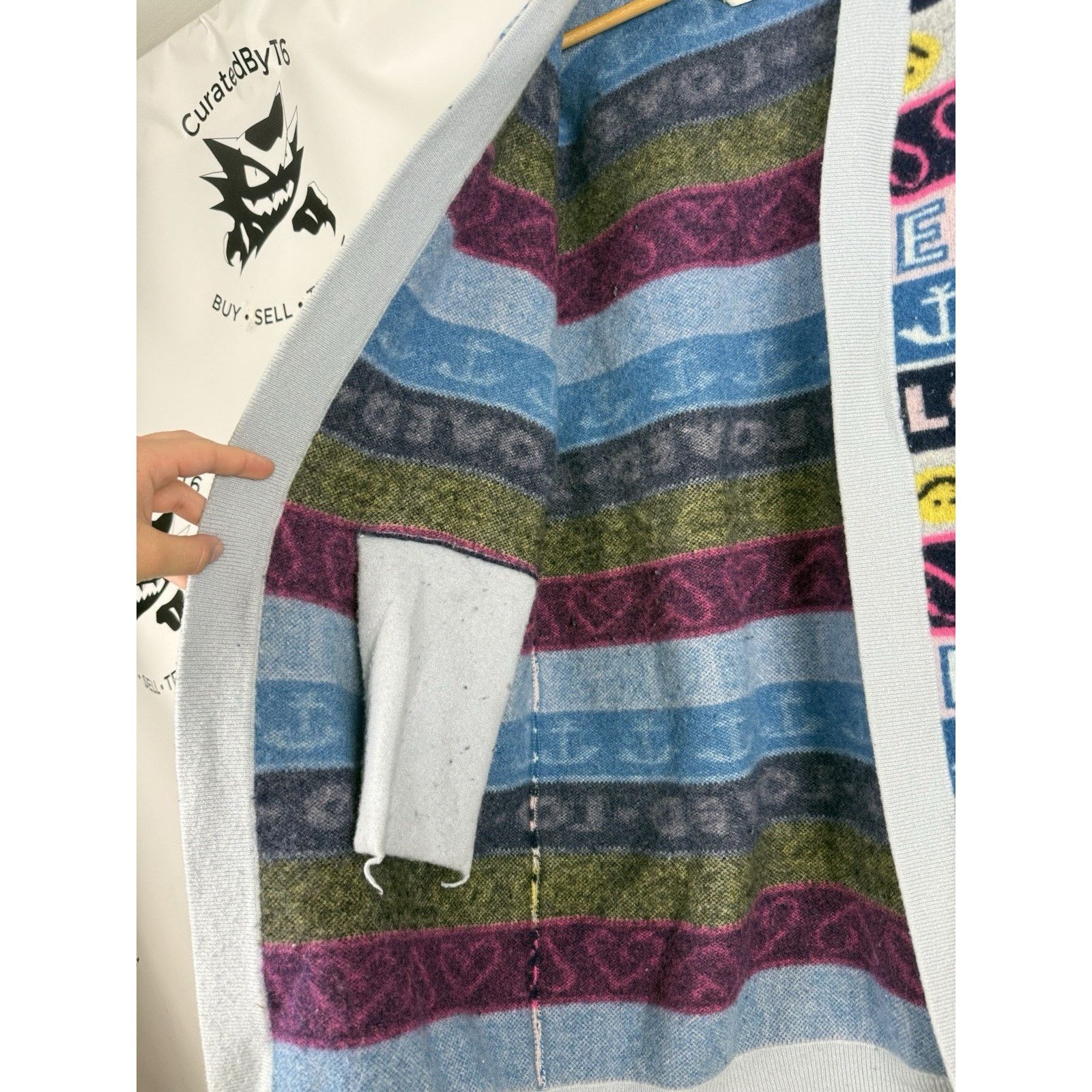 Vintage Kerri Rosenthal Bonbon Poppy’s Cashmere Long Cardigan Size M / US 6-8 / IT 42-44 - 2 Thumbnail