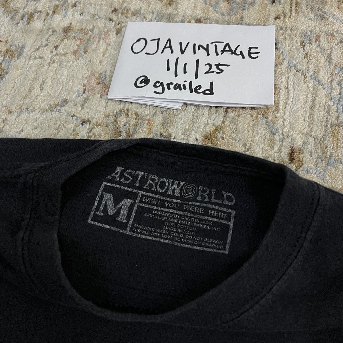 Travis Scott Astroworld Tour Wish You Were Here Size US M / EU 48-50 / 2 - 4 Thumbnail