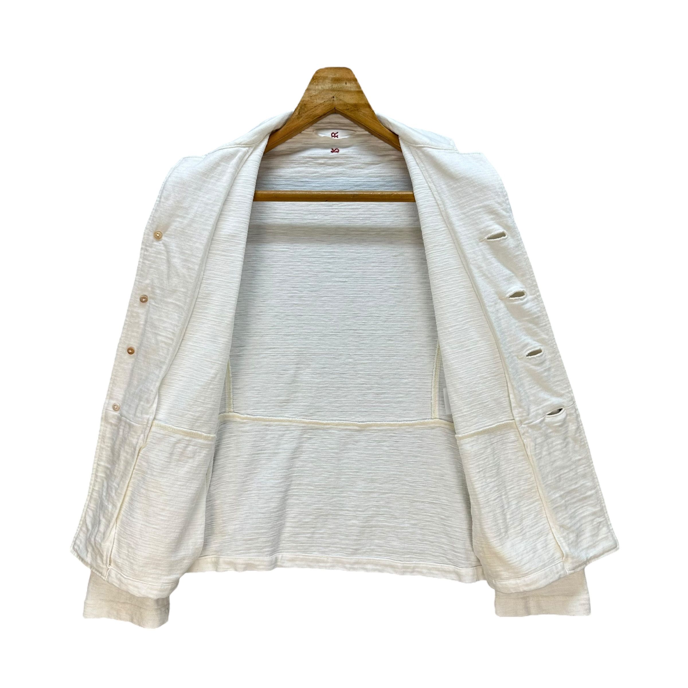 45rpm 45rpm Women’s White Cardigan Shirt Jacket #80-1446 Size S / US 4 / IT 40 - 6 Thumbnail