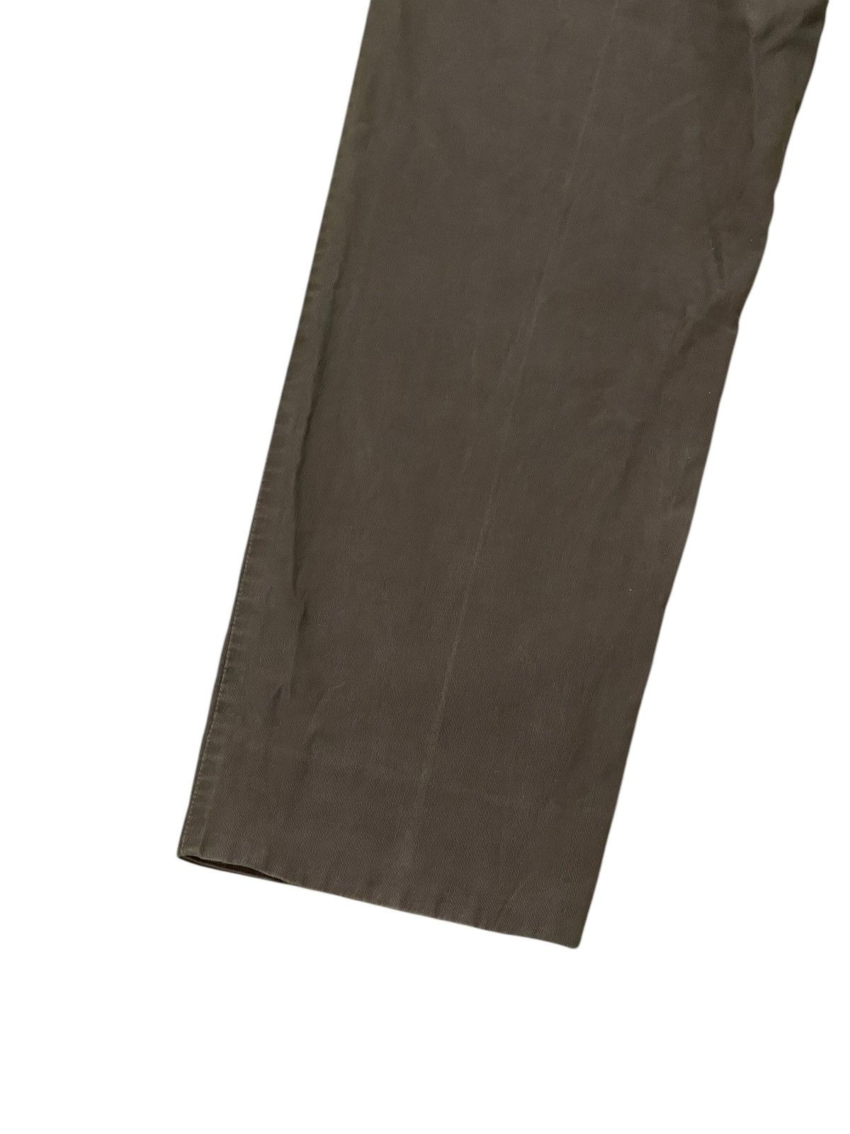 Comme des Garcons Khaki Pant Ermenegildo Zegna Relax Fit 1🟦3 Size US 35 - 9 Thumbnail