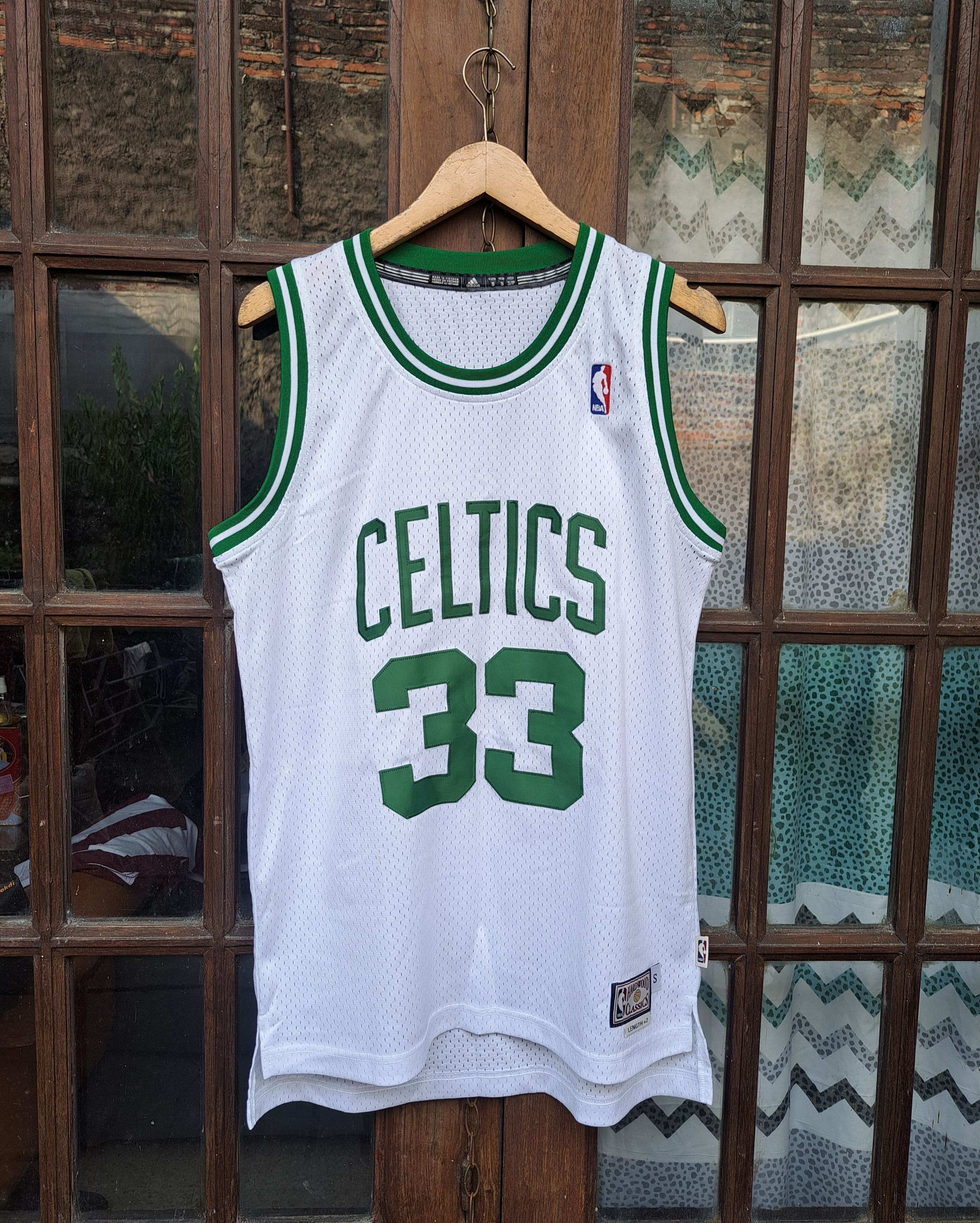 Adidas Adidas NBA Boston Celtics 33 Larry Bird Mens Small Size US S / EU 44-46 / 1 - 4 Thumbnail