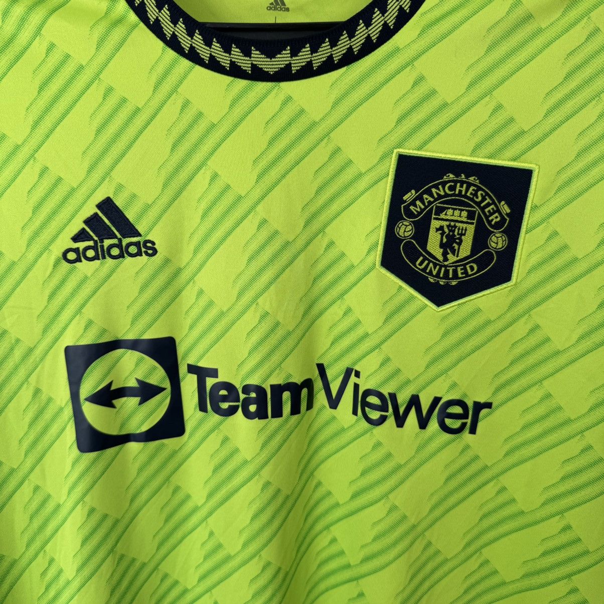 Adidas Adidas 2022-2023 Manchester United Third L- #21 Antony. Size US L / EU 52-54 / 3 - 11 Thumbnail