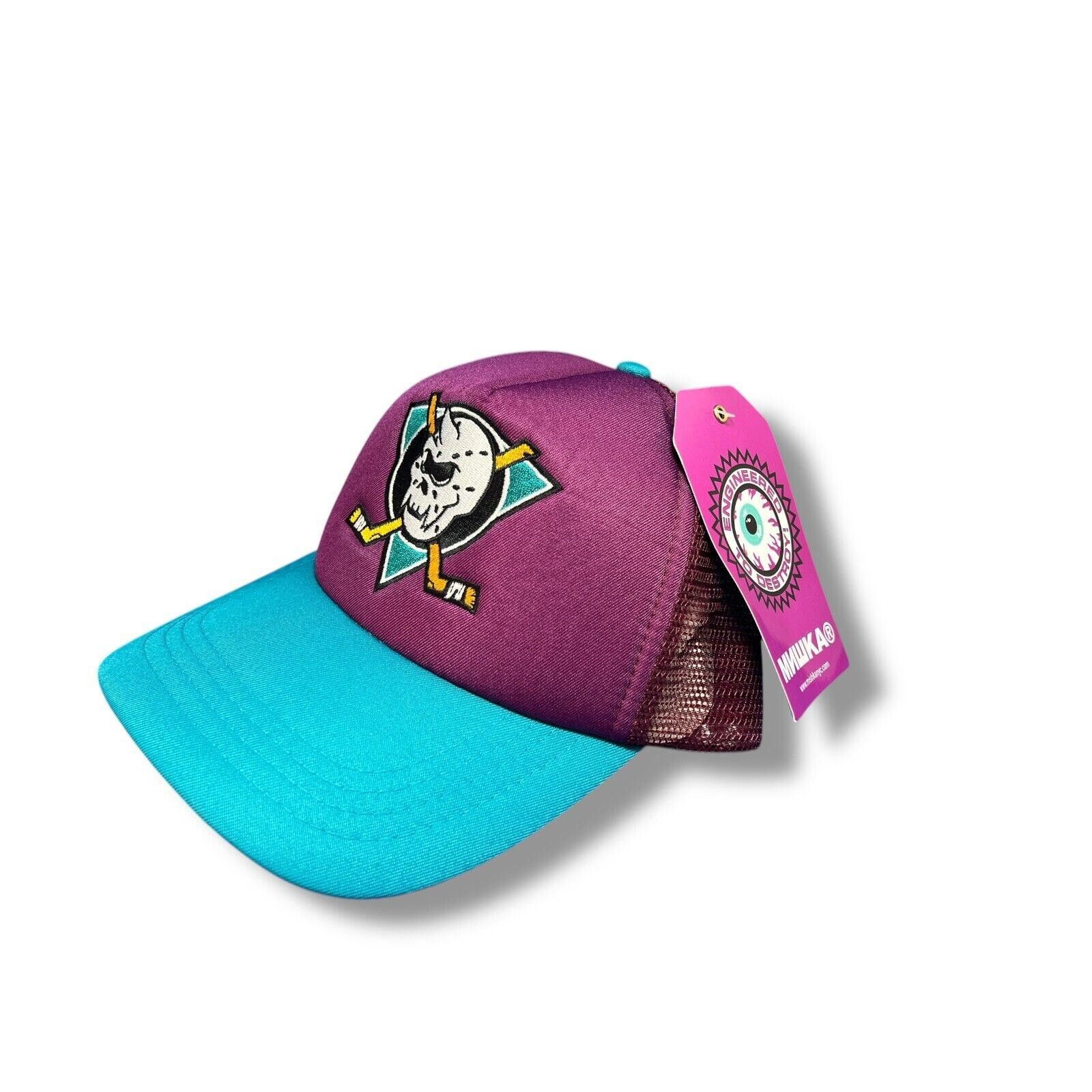 Mishka Mishka Mighty Cyco Simon Trucker Hat Snapback Cap Purple Size ONE SIZE - 1 Thumbnail
