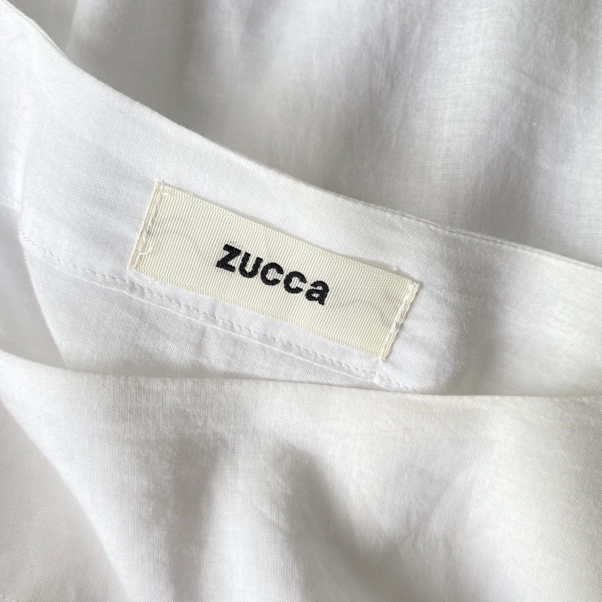 Zucca ZUCCA White 3/4 Sleeve Loose Fit Top Size M / US 6-8 / IT 42-44 - 12 Thumbnail