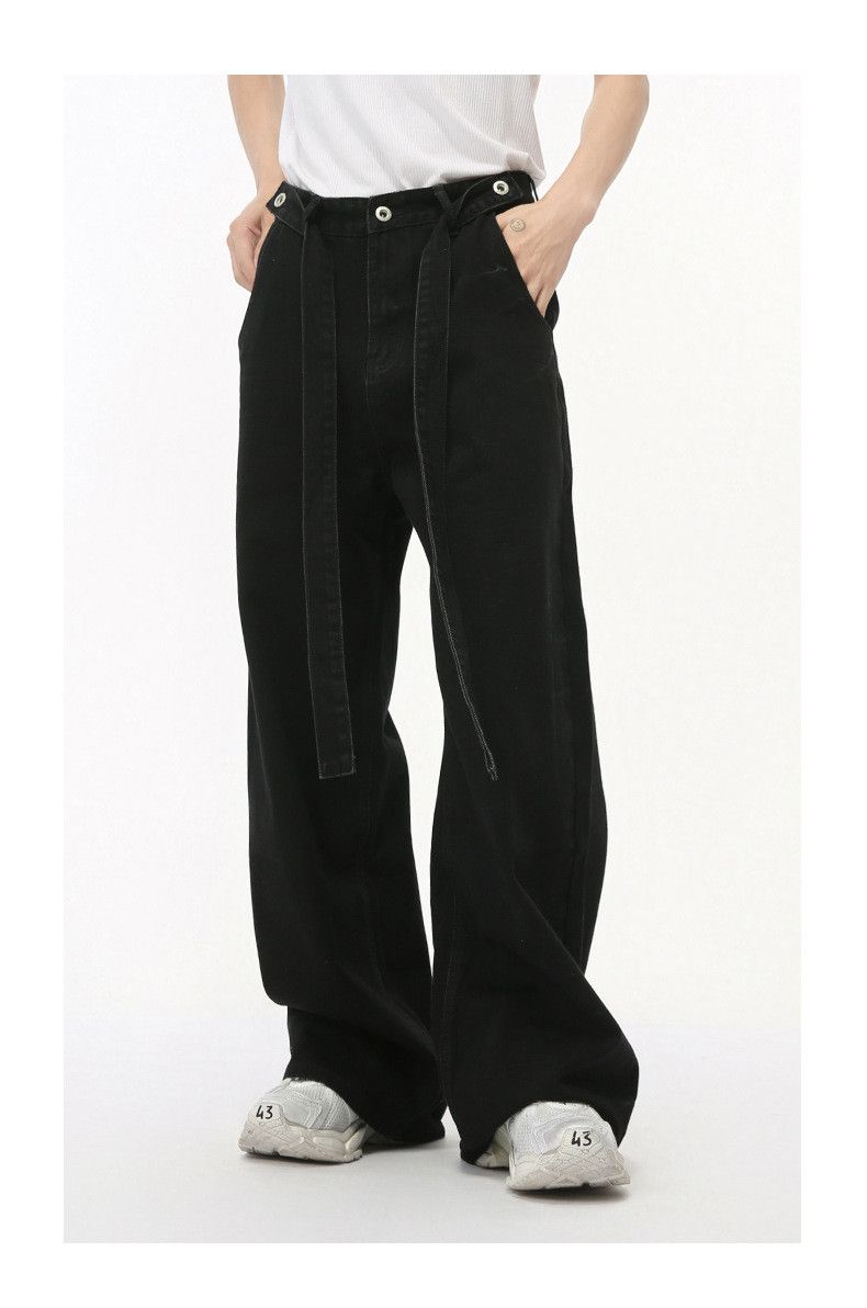 Japanese Brand × Jean Japanese retro straight fashion high street jeans Size US 32 / EU 48 - 1 Thumbnail