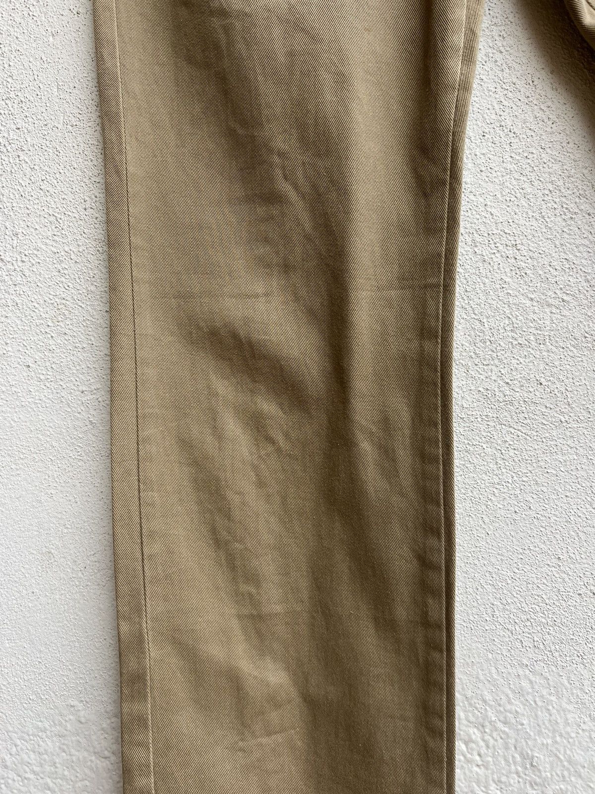 Yarmo YARMO Made in England Cinch Back Khaki Trouser Pant Size US 32 / EU 48 - 9 Thumbnail