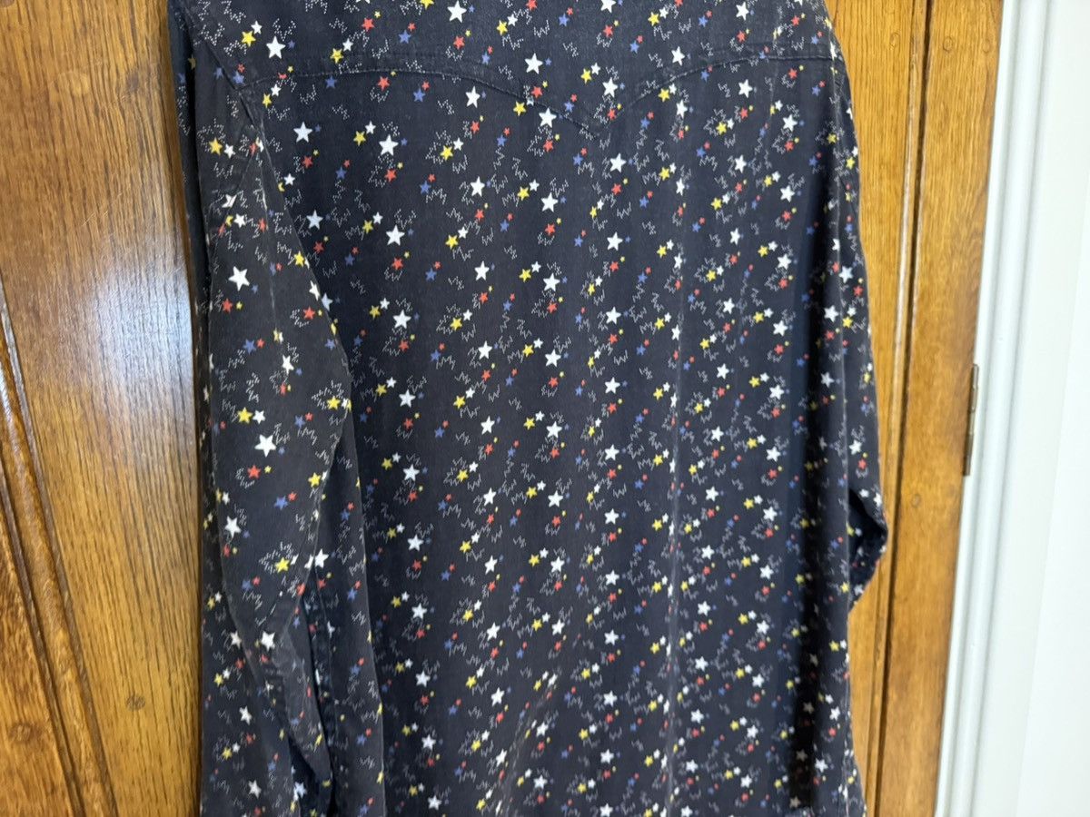 Saint Laurent Paris Saint Laurent star print western black shirt Size US M / EU 48-50 / 2 - 17 Thumbnail