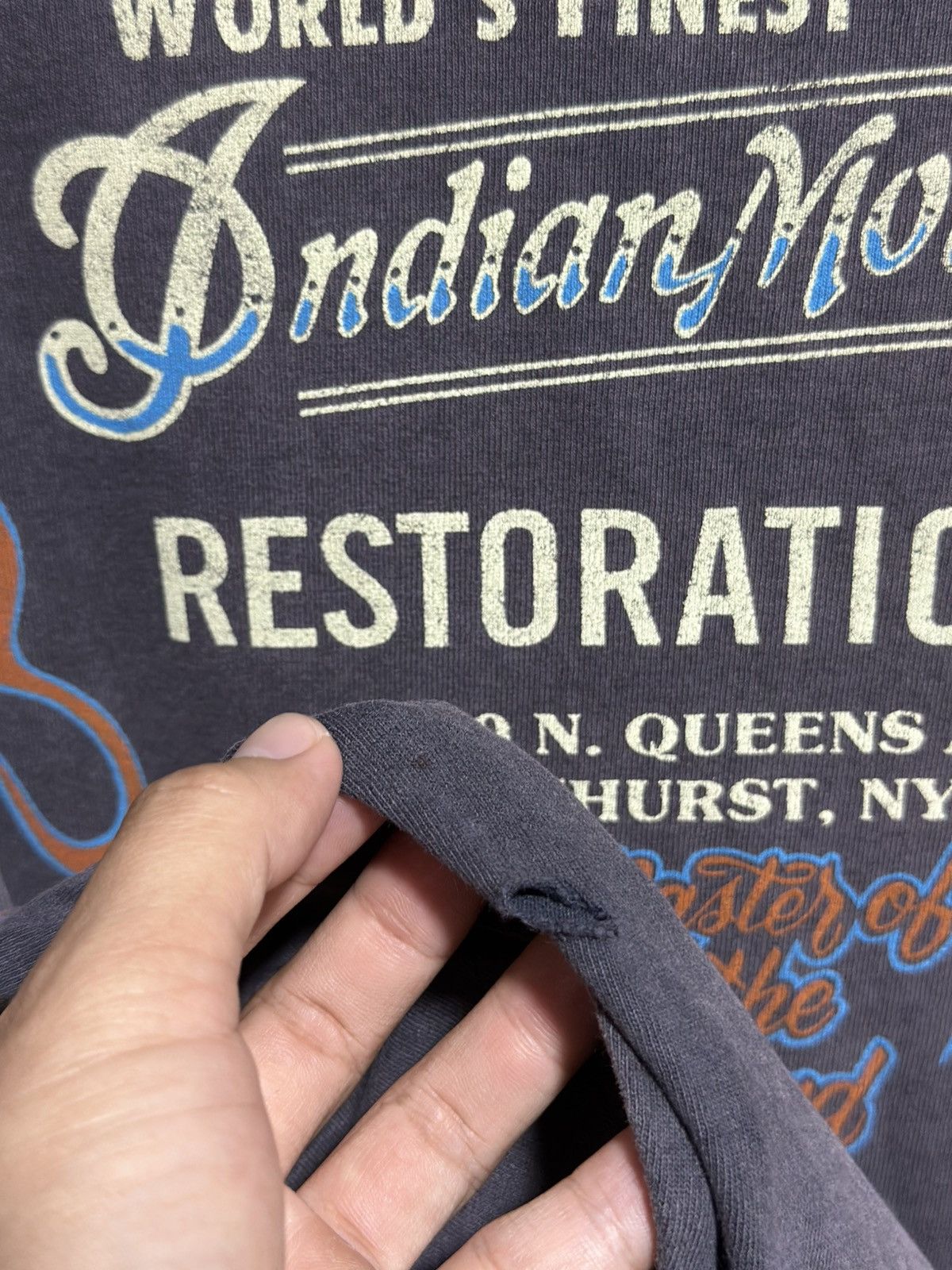 Indian Motorcycle Thrashed Vintage Indian Motorcycle Sun Faded Tee Size US M / EU 48-50 / 2 - 12 Thumbnail
