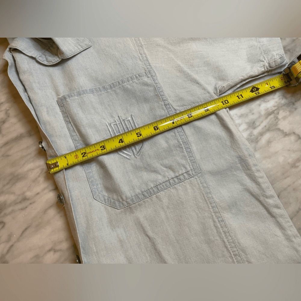 Express VINTAGE Express Compagnie Internationale denim short sleeve Size US S / EU 44-46 / 1 - 7 Thumbnail