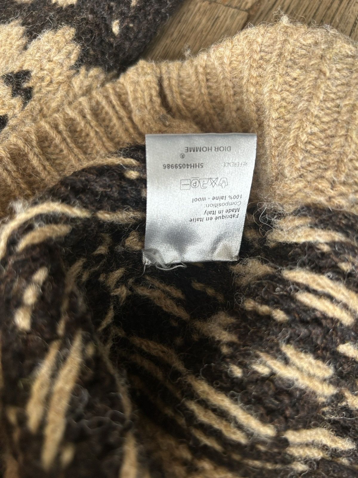 Dior Dior Homme AW05 “In the morning” knitwear Size US L / EU 52-54 / 3 - 6 Thumbnail