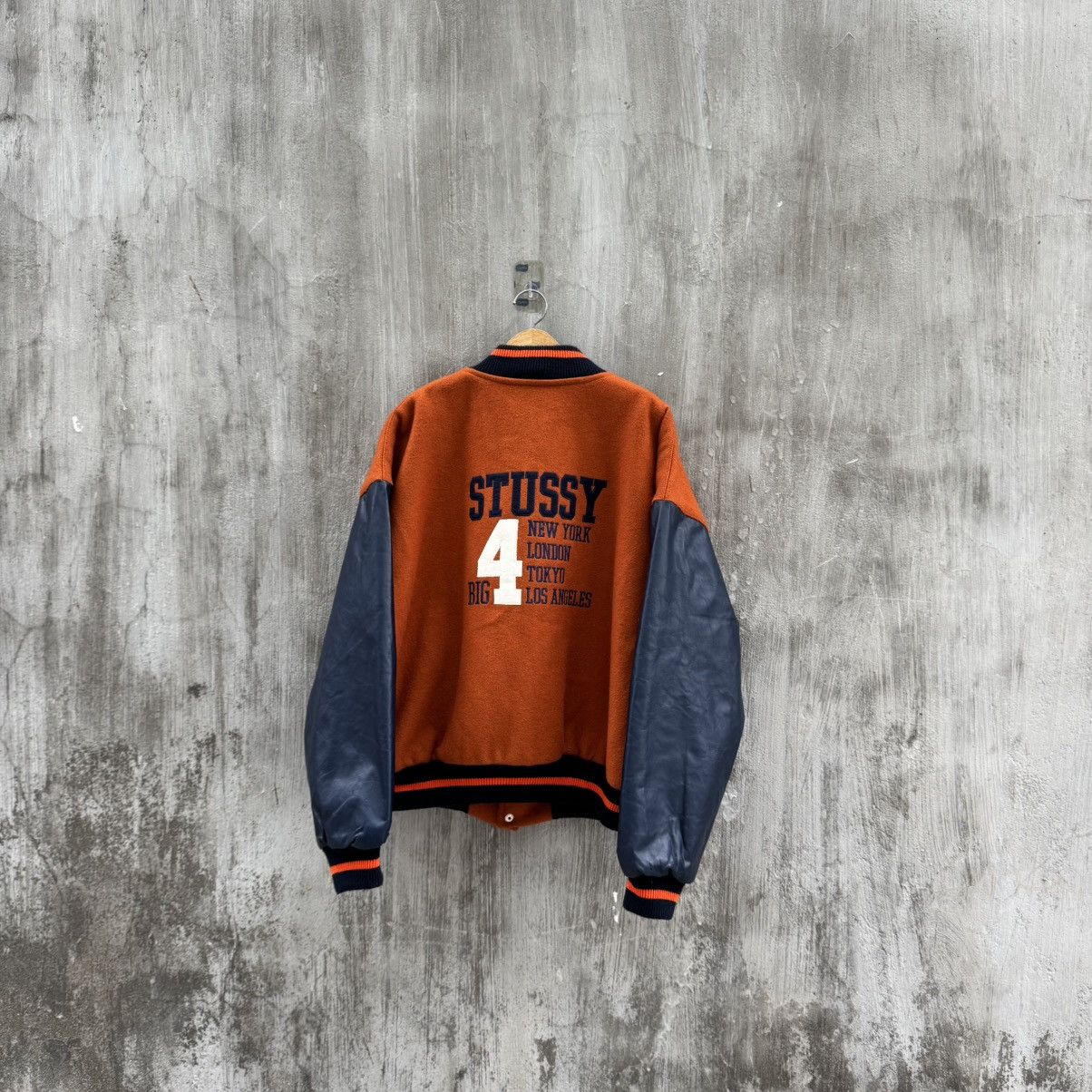 Stussy Varsity Big4 Stussy Vintagae Size US XXL / EU 58 / 5 - 1 Thumbnail
