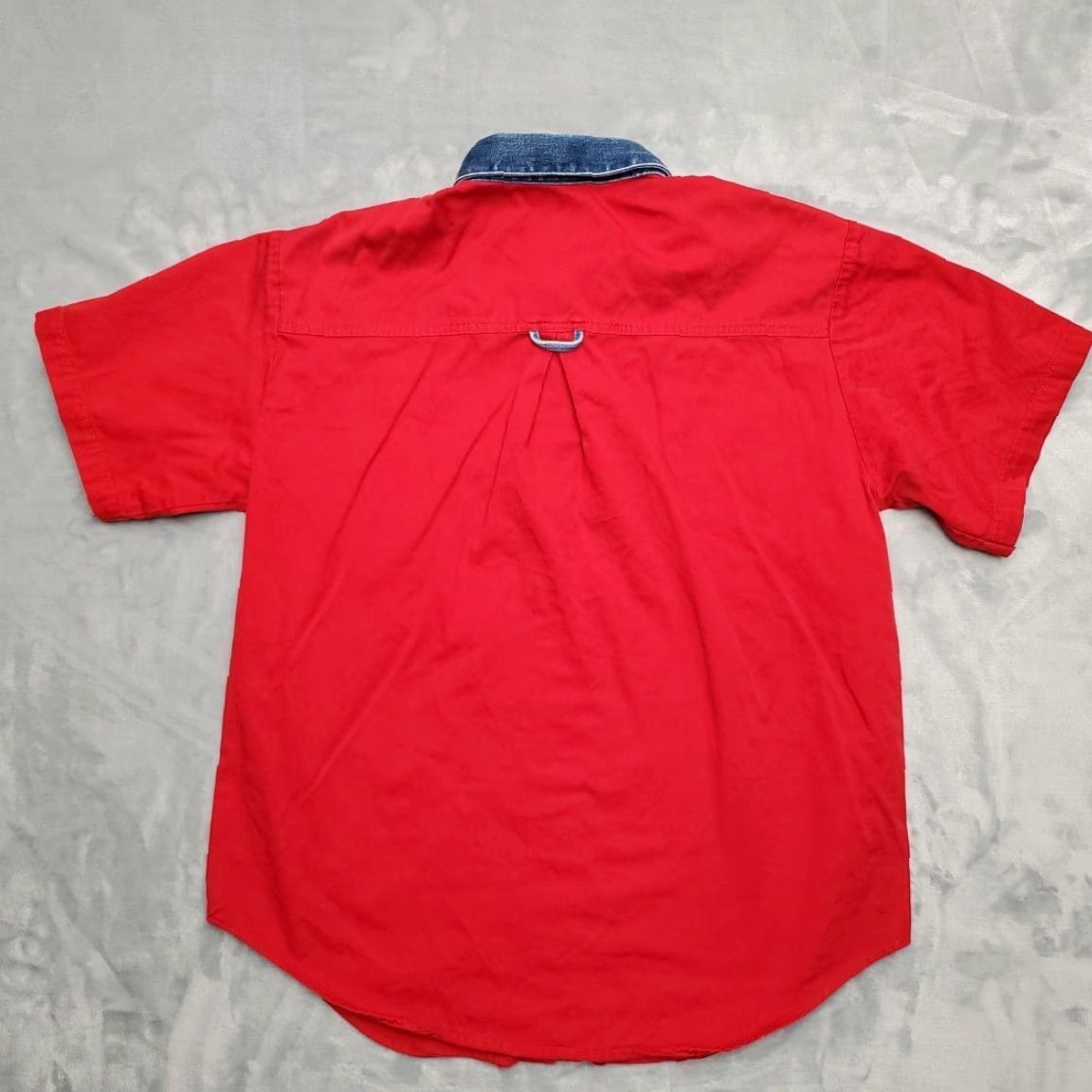 Vintage VINTAGE Panhandle Slim rough Stock Shirt Women M Red Denim Collar Western Cowboy Vintage Shirt Ladies M Red Denim Collar Western Cowboy Vintage Size M / US 6-8 / IT 42-44 - 6 Thumbnail