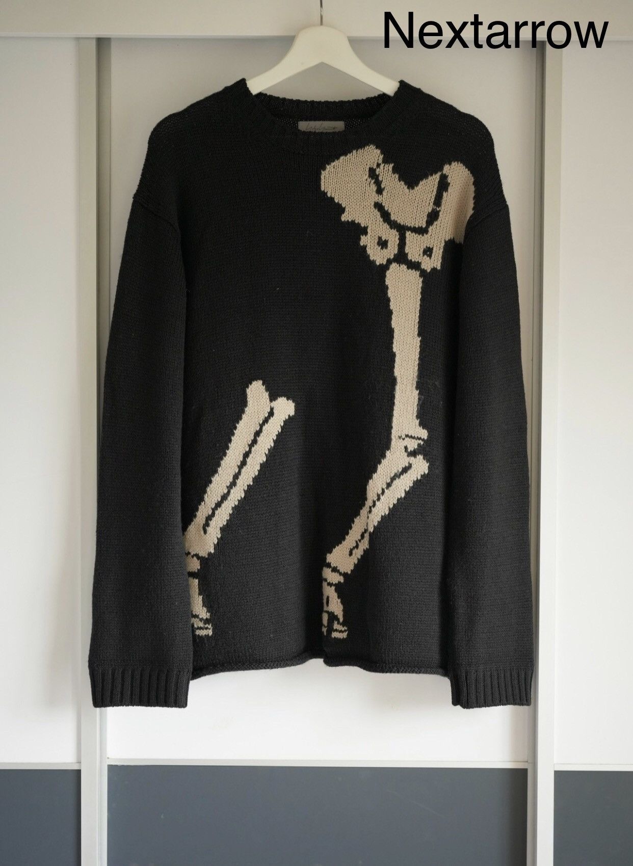 Yohji Yamamoto 22aw Replica Skeleton Sweater 2412-