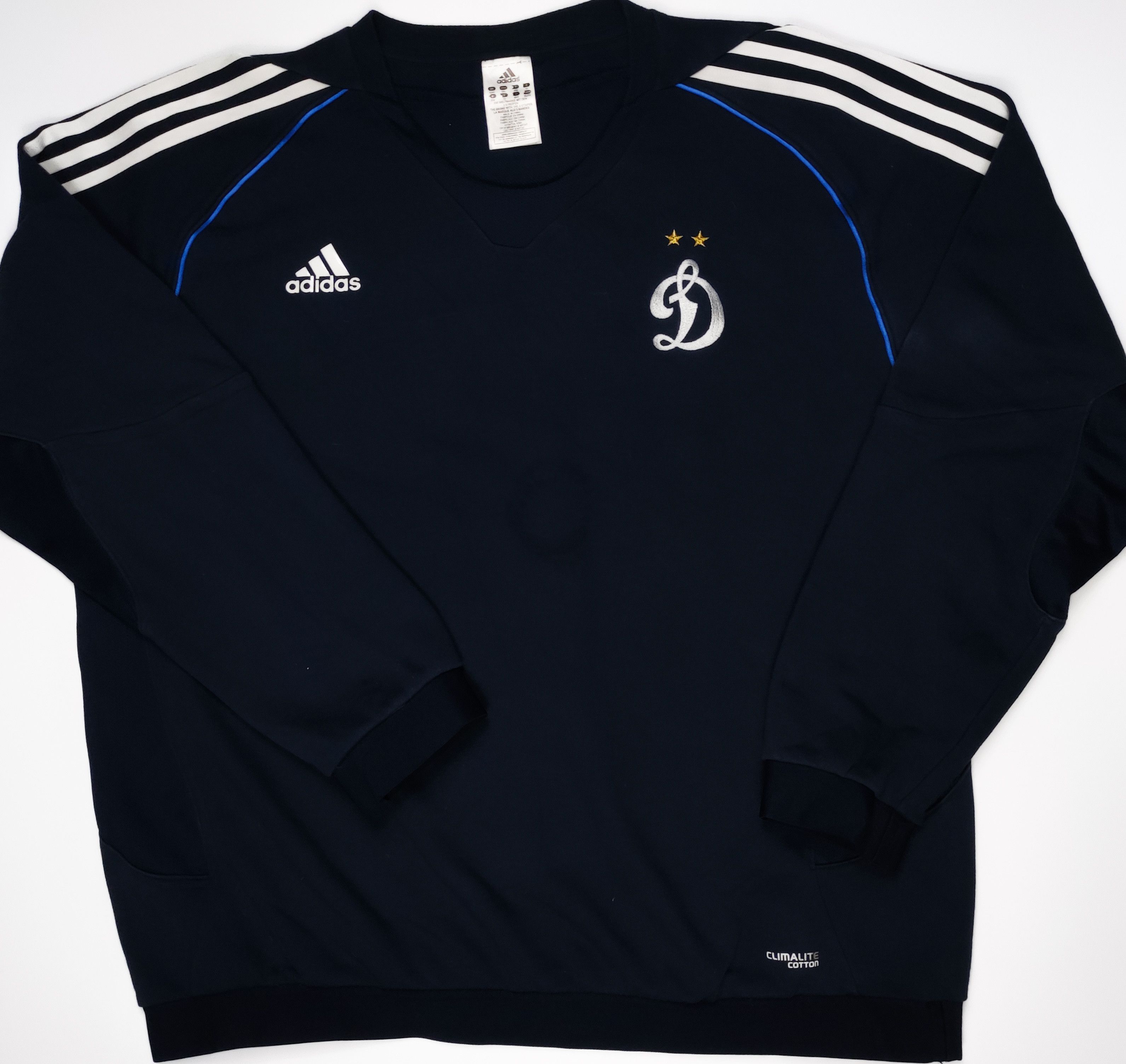 Adidas Dynamo Kyiv 2013 Adidas Sweatshirt Tracksuit Sweater Men XL Size US XL / EU 56 / 4 - 1 Thumbnail